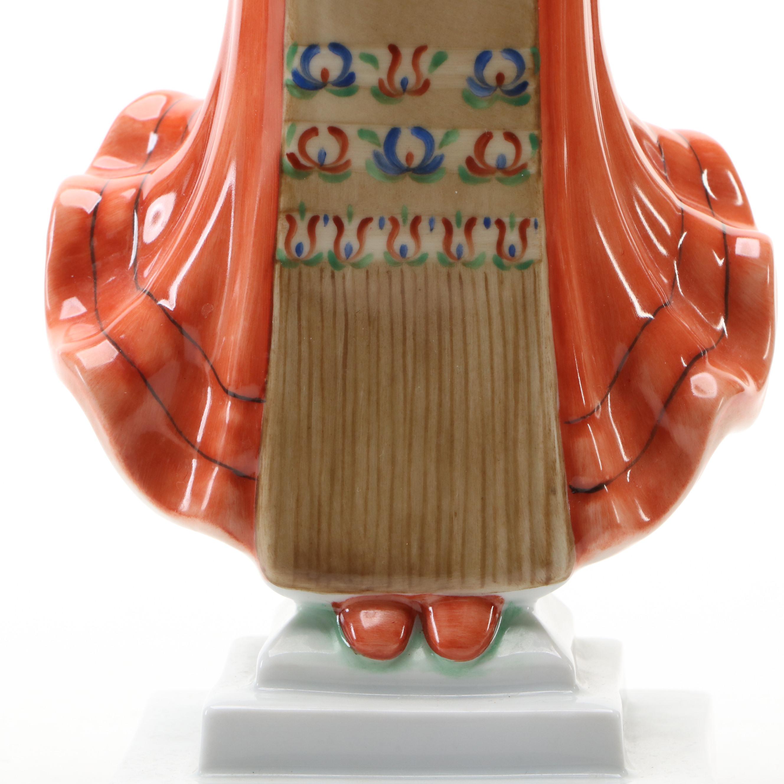 Lászlóné Wéninger for Herend "Madonna and Child" Porcelain Figurine, 1999