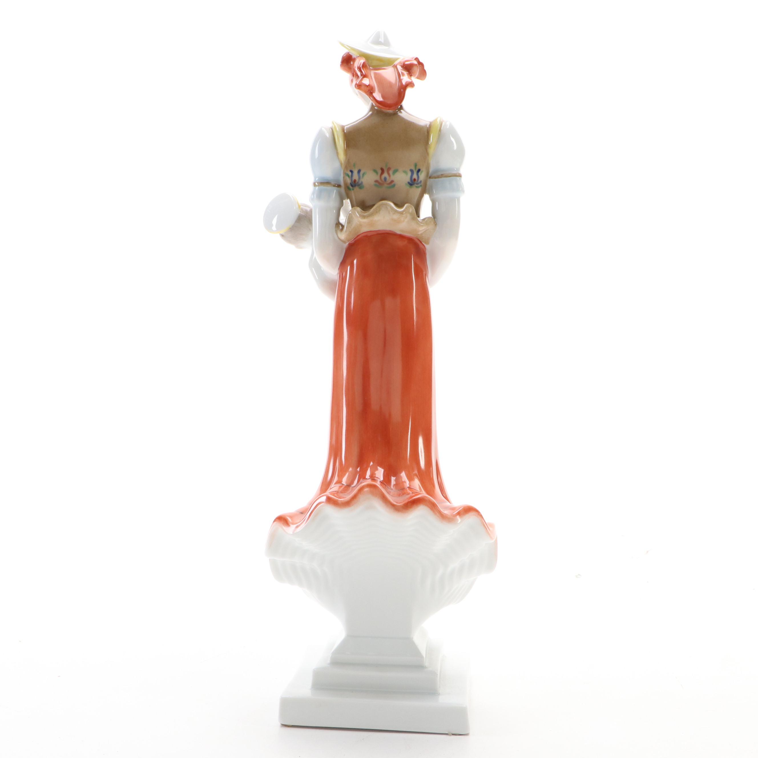 Lászlóné Wéninger for Herend "Madonna and Child" Porcelain Figurine, 1999