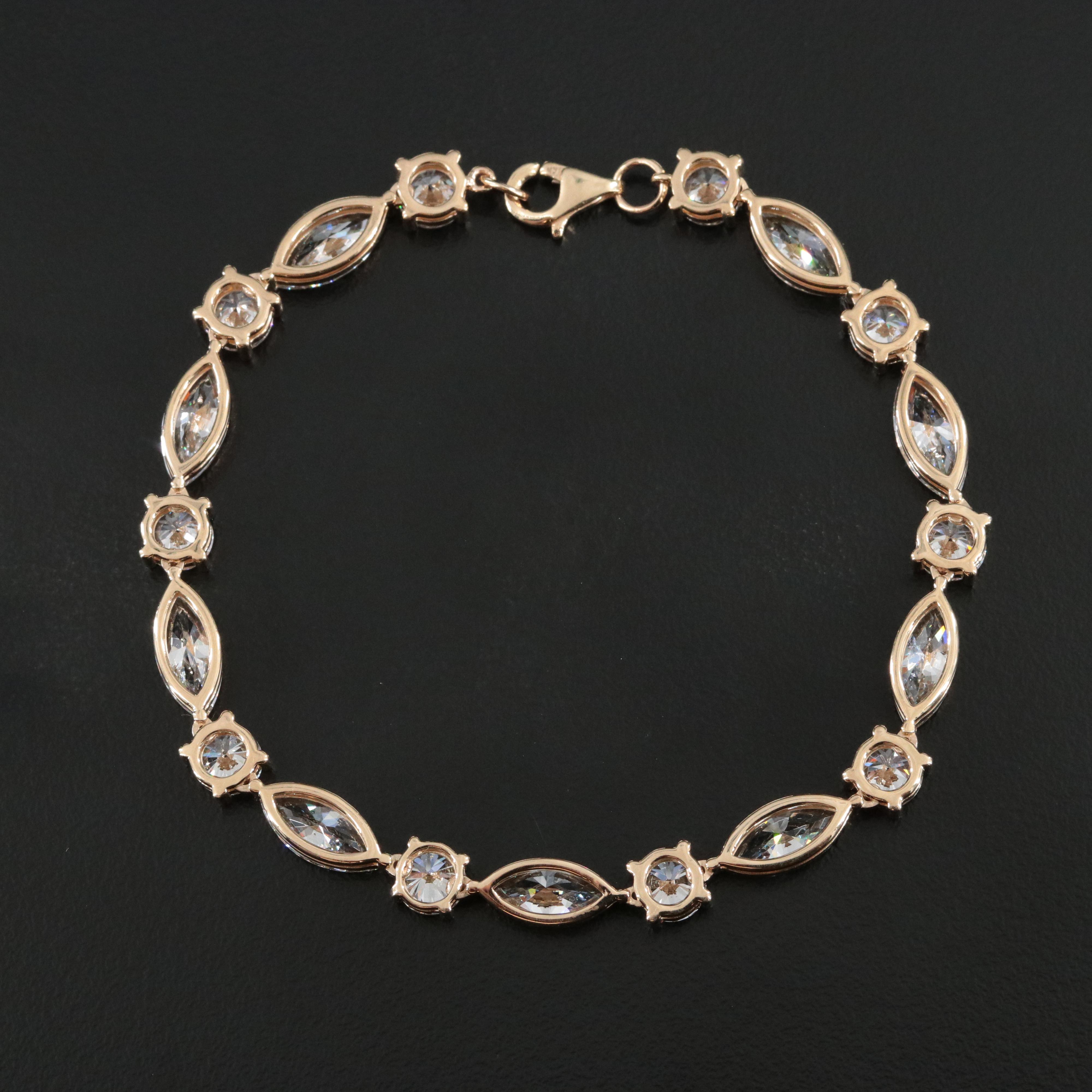 14K 14.00 CTW Lab Grown Diamond Bracelet