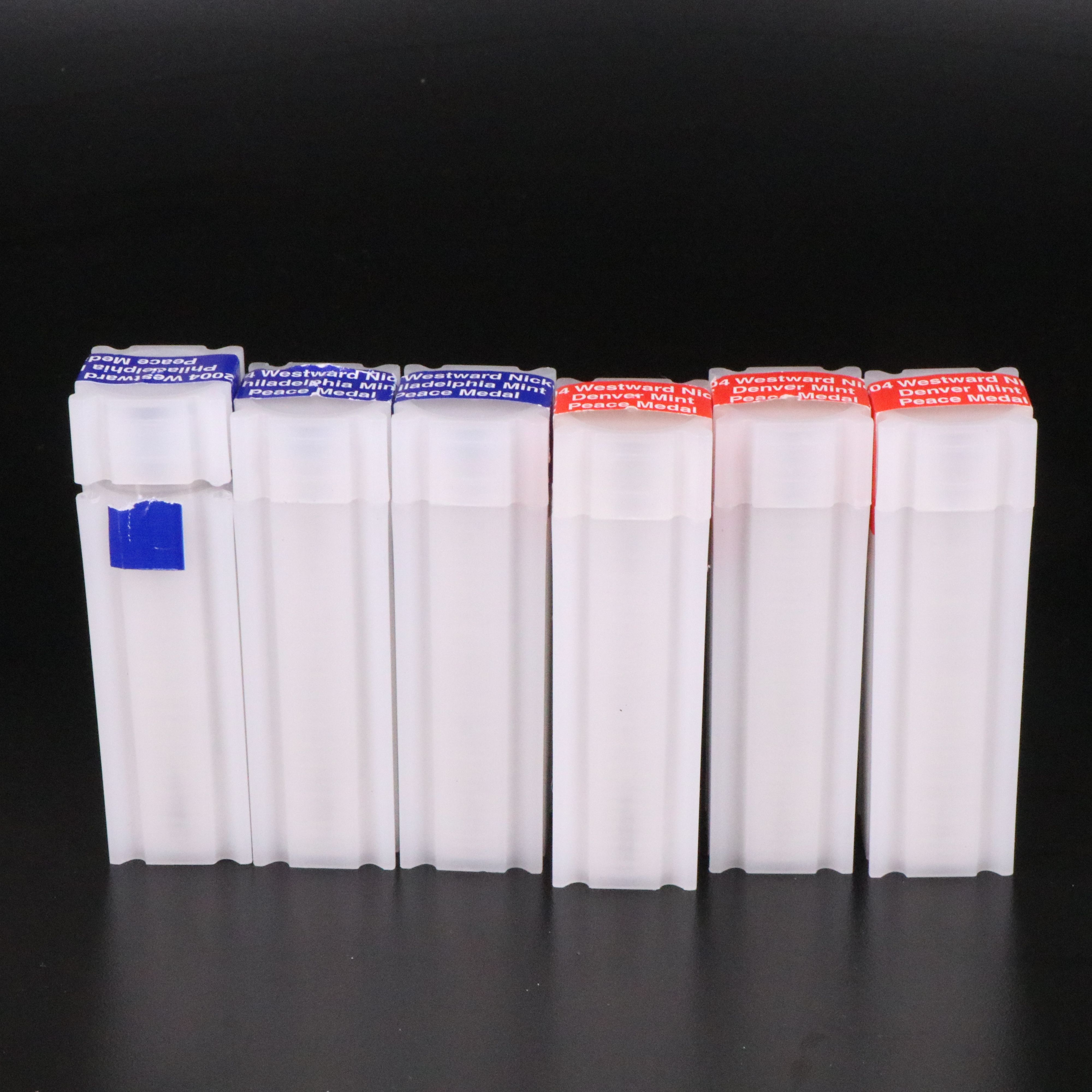 Six Rolls of Westward Journey, Peace Medal Jefferson Nickels