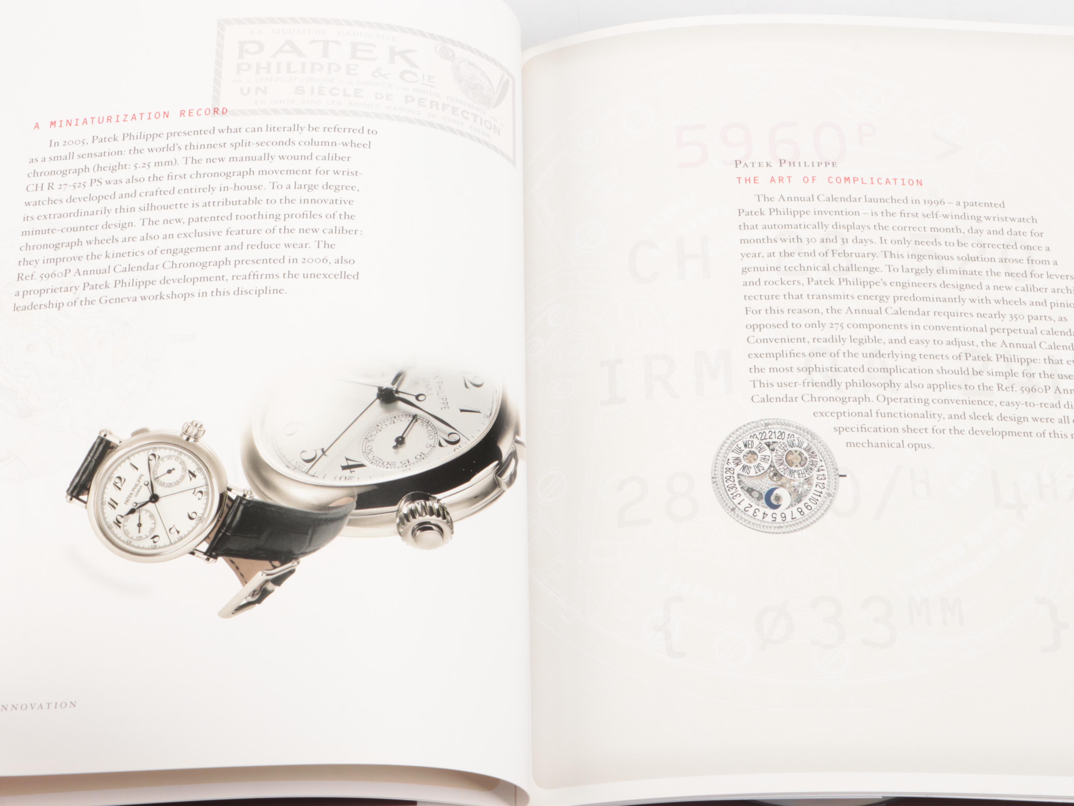 "Patek Philippe Geneve" Watch Catalogs with Postcards