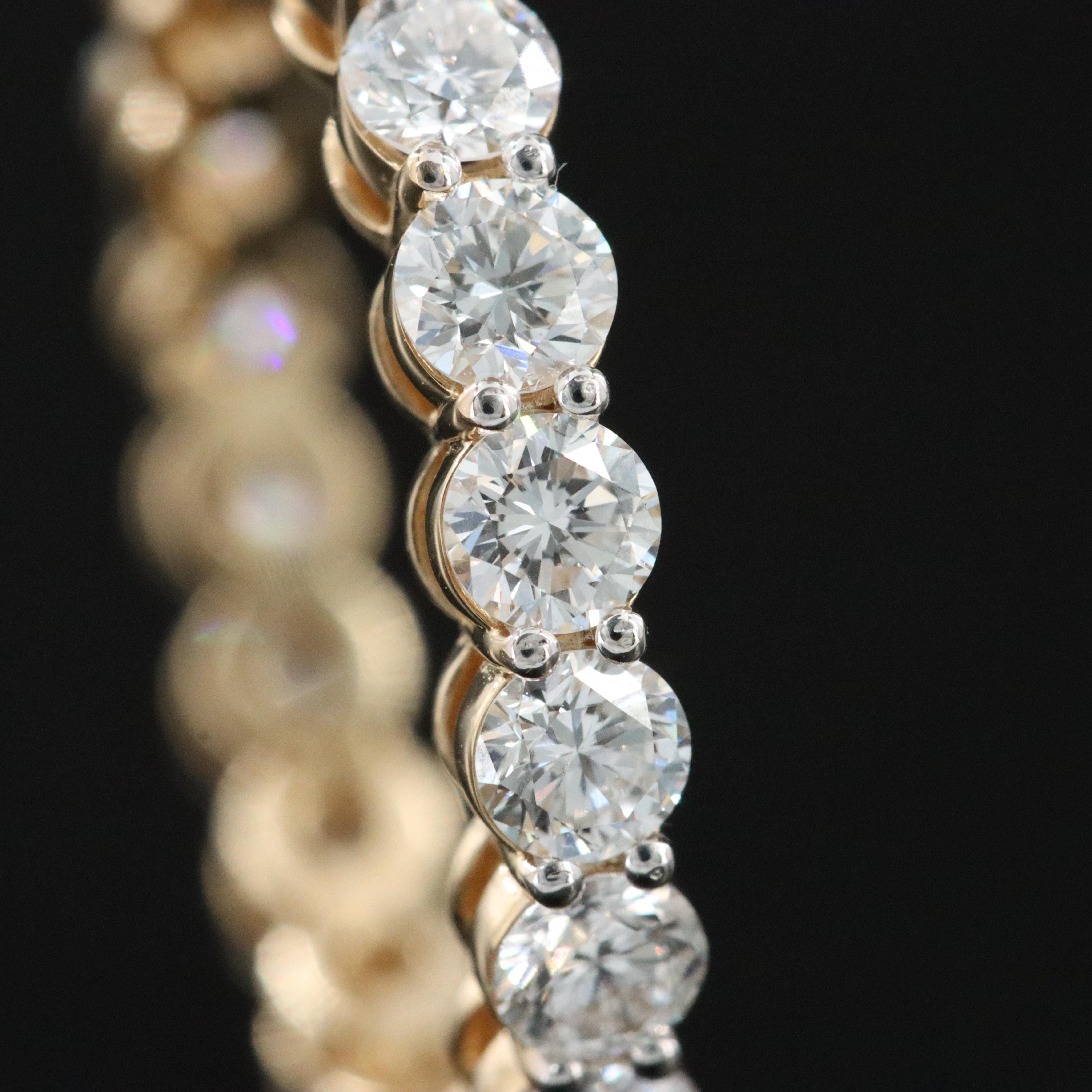 14K 2.22 CTW Lab Grown Diamond Eternity Band