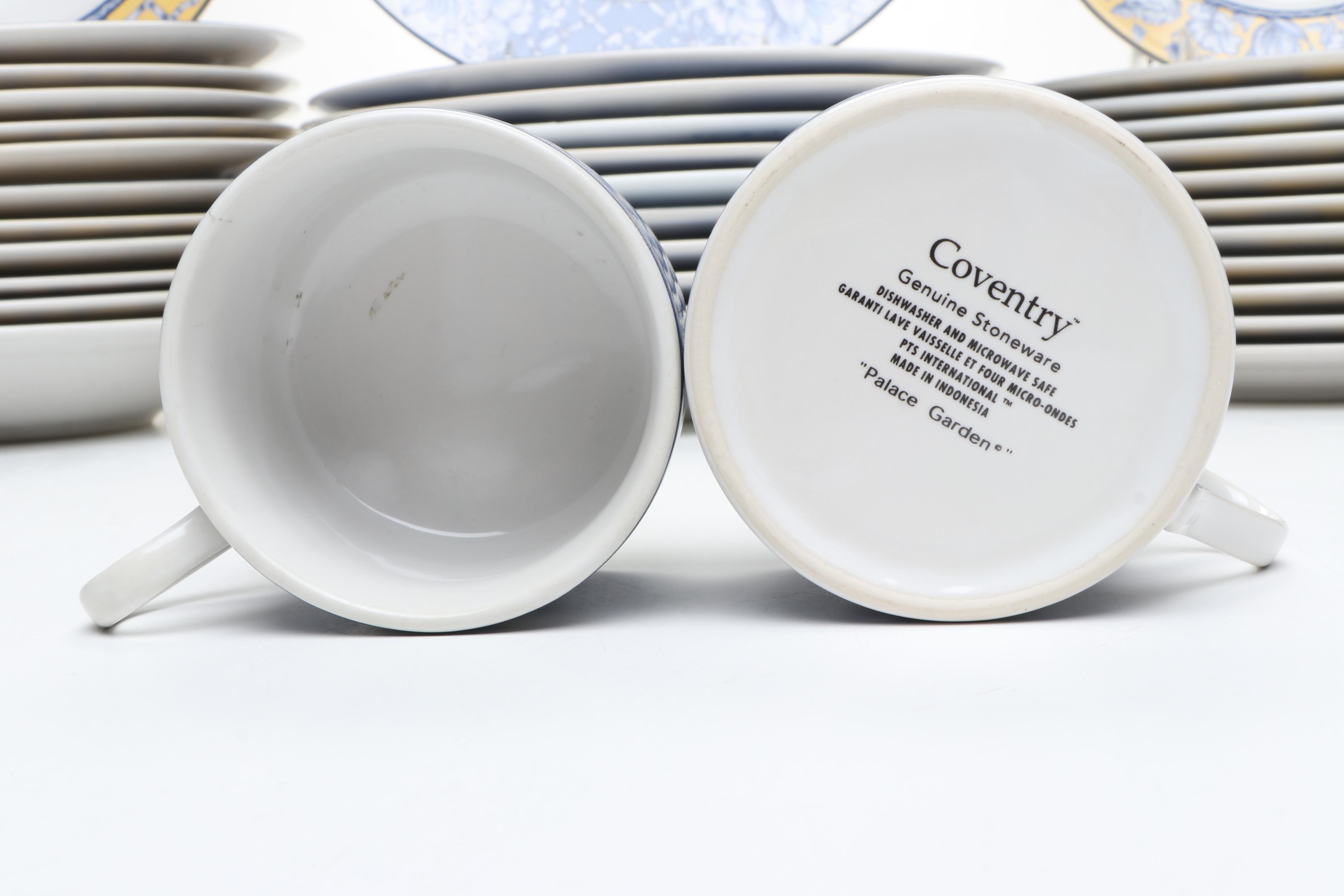 Coventry "Palace Garden" Ceramic Dinnerware, 1991–2001