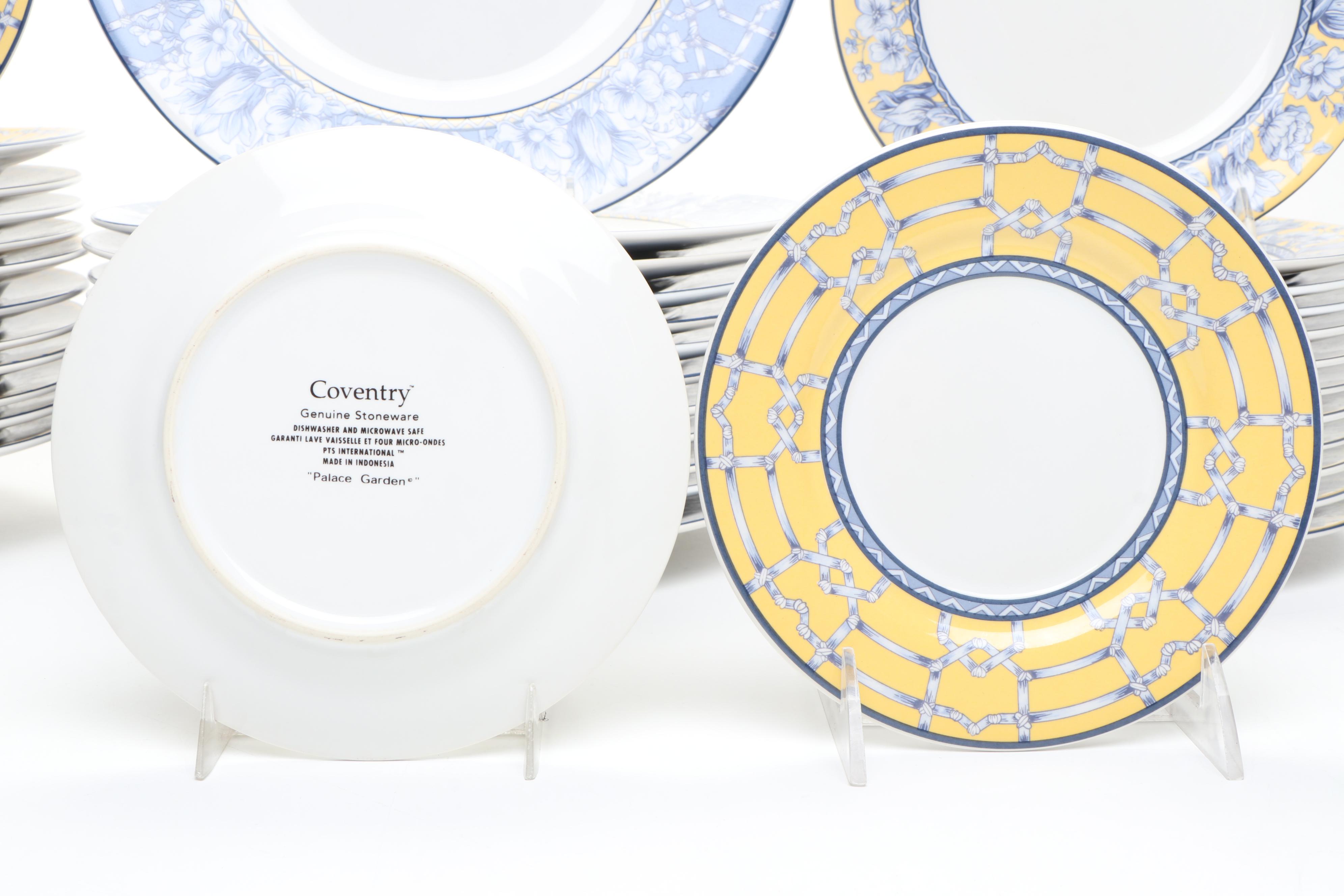 Coventry "Palace Garden" Ceramic Dinnerware, 1991–2001