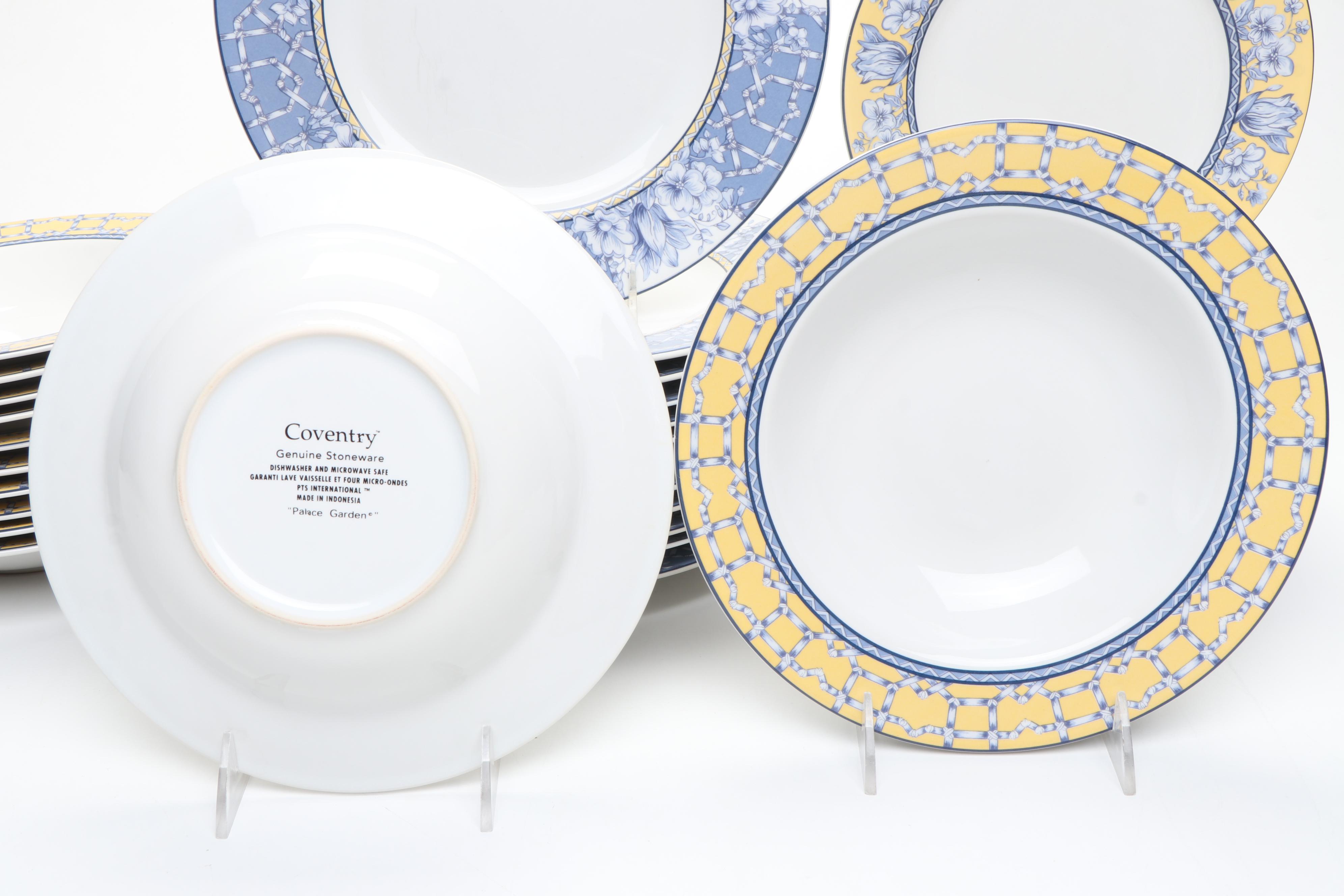 Coventry "Palace Garden" Ceramic Dinnerware, 1991–2001