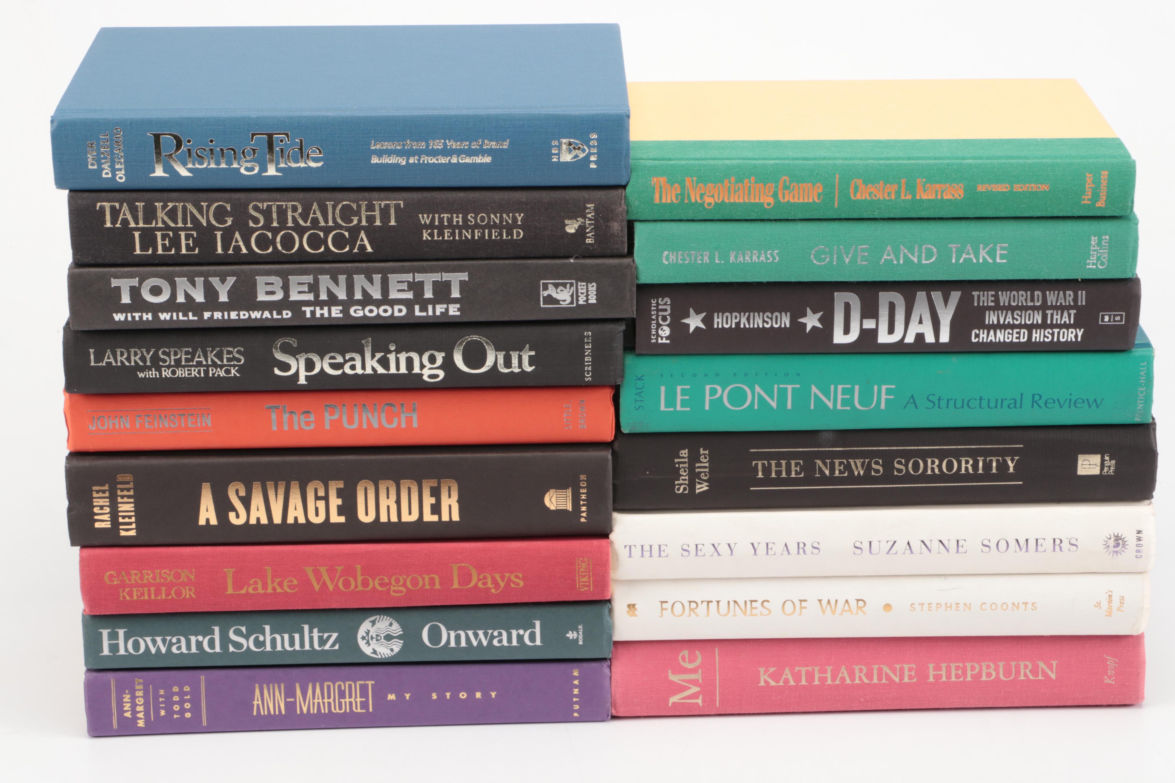 "Talking Straight," "Lake Wobegon Days," and More Fiction and Nonfiction Books