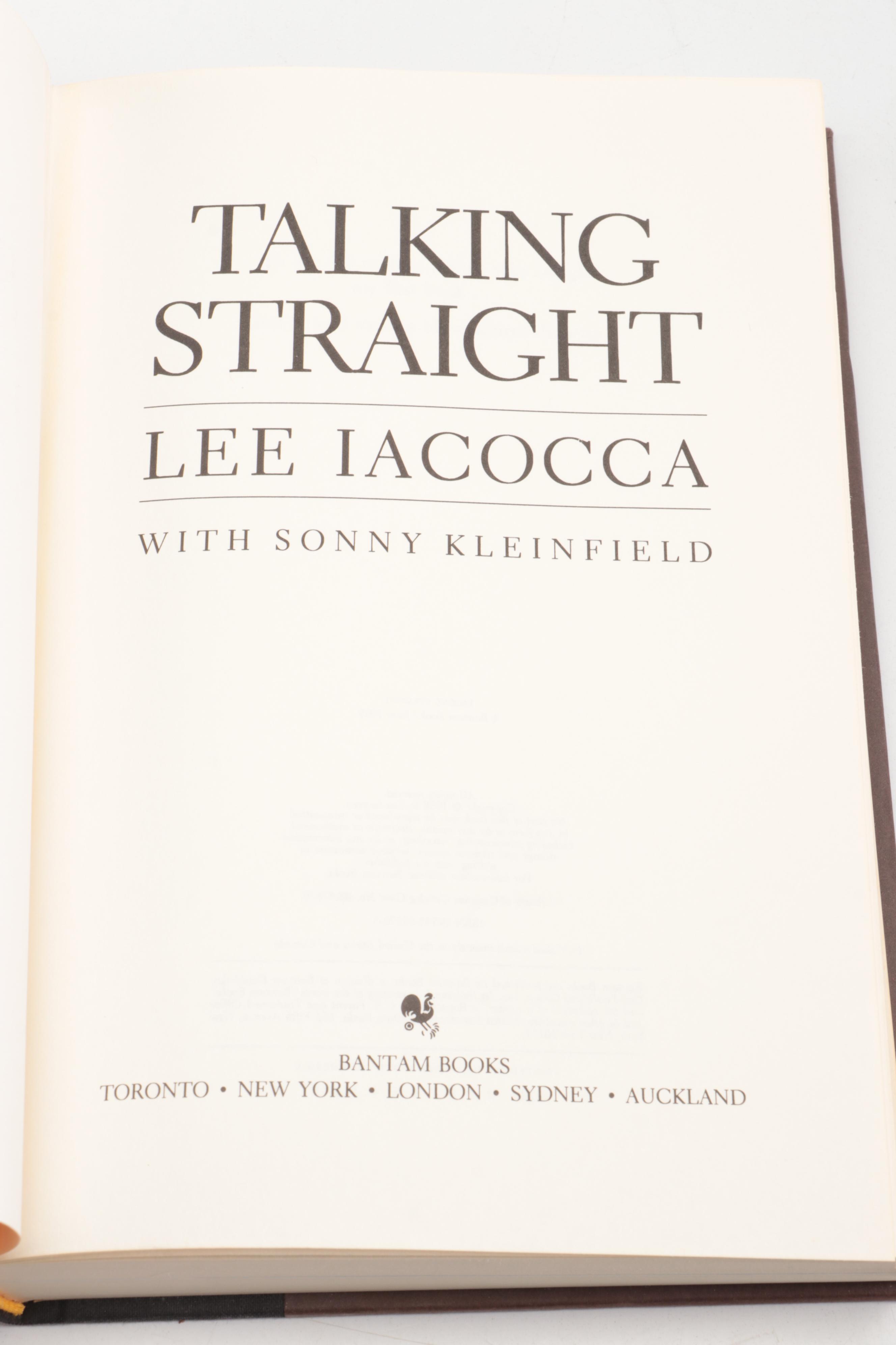 "Talking Straight," "Lake Wobegon Days," and More Fiction and Nonfiction Books