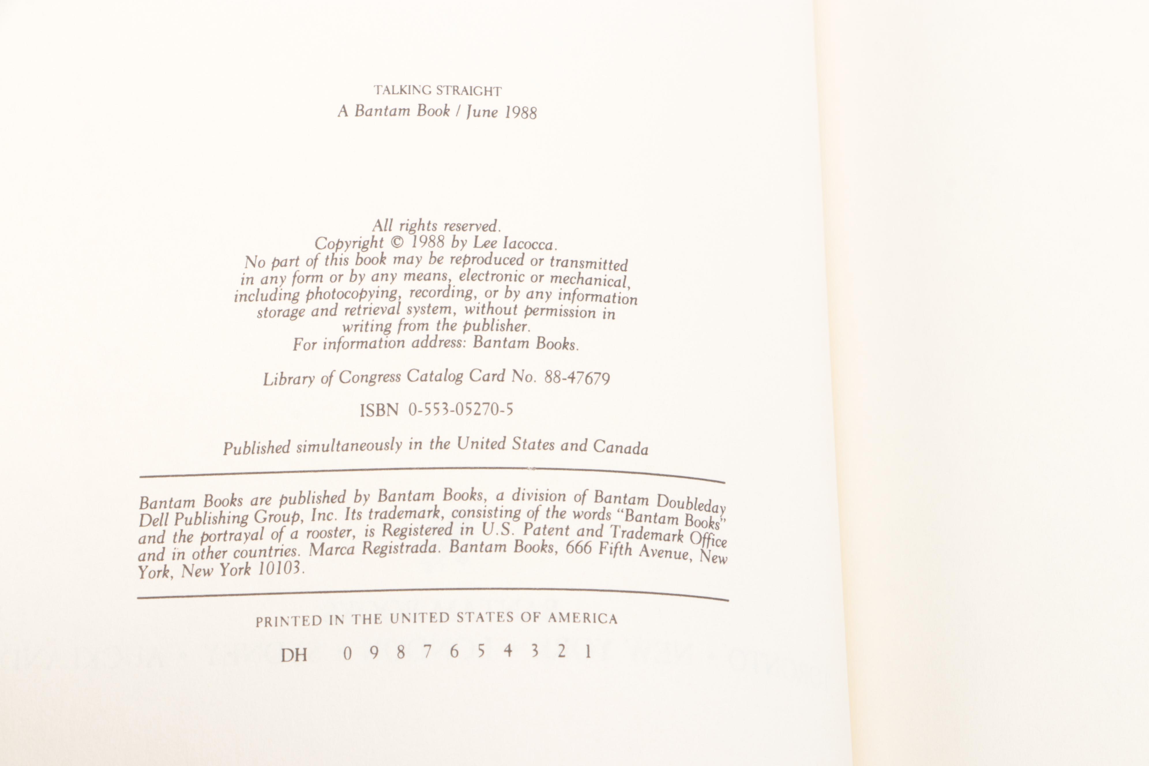"Talking Straight," "Lake Wobegon Days," and More Fiction and Nonfiction Books