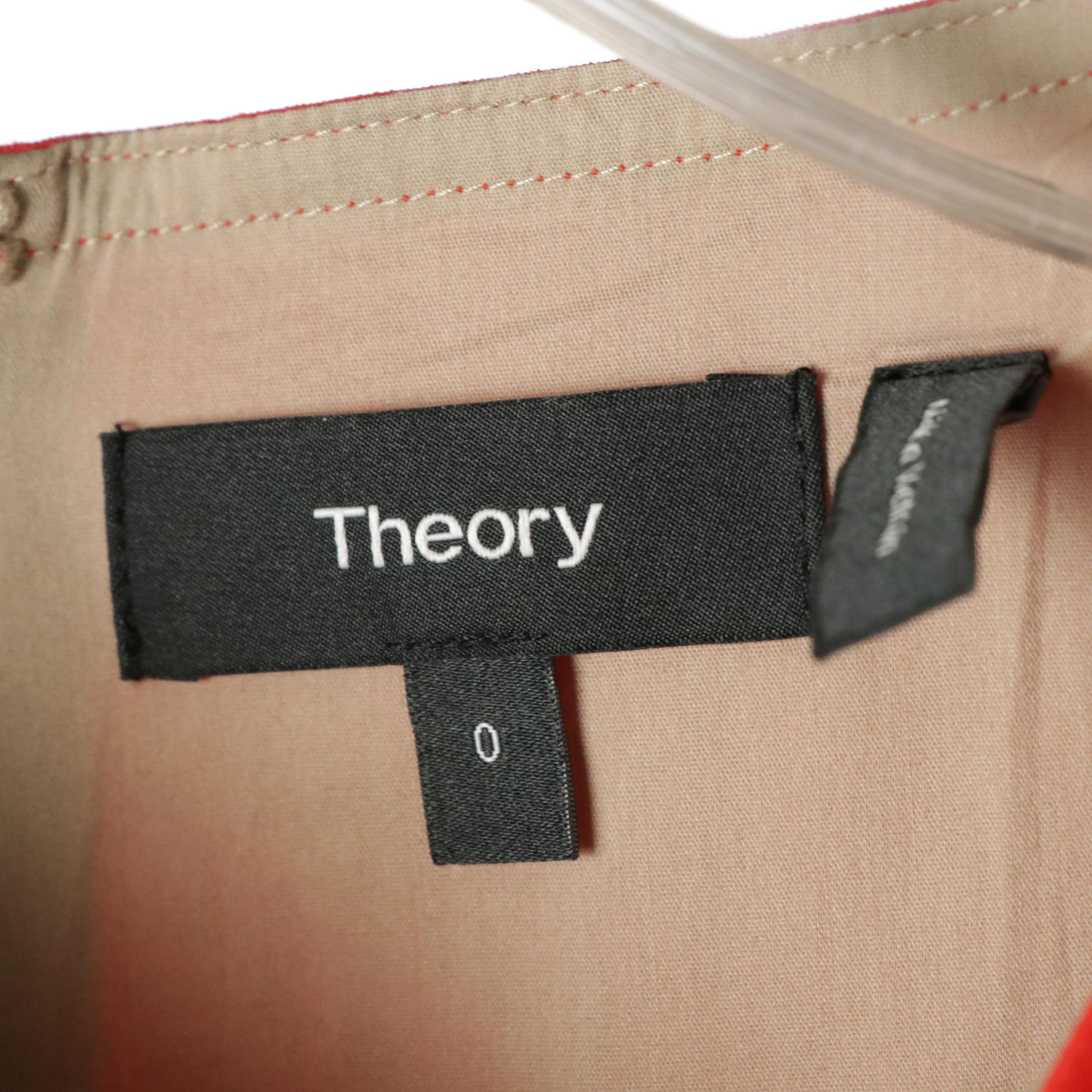 Theory Red Linen Shift Dress, Vince Beige Linen and Black Cotton Capris and More