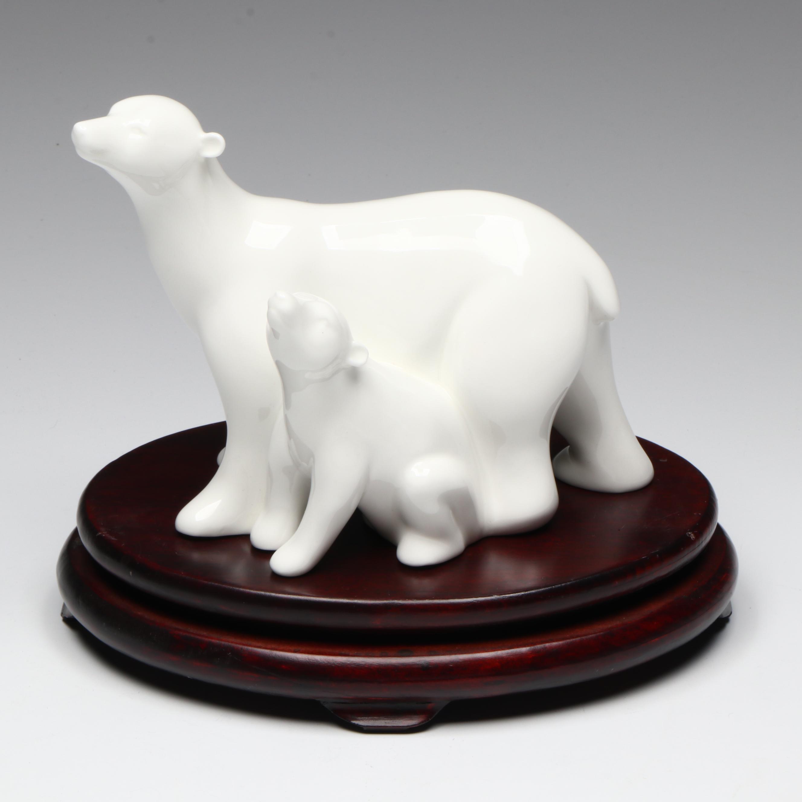 Royal Doulton "Dedication" Bone China Figurine with Wood Stand