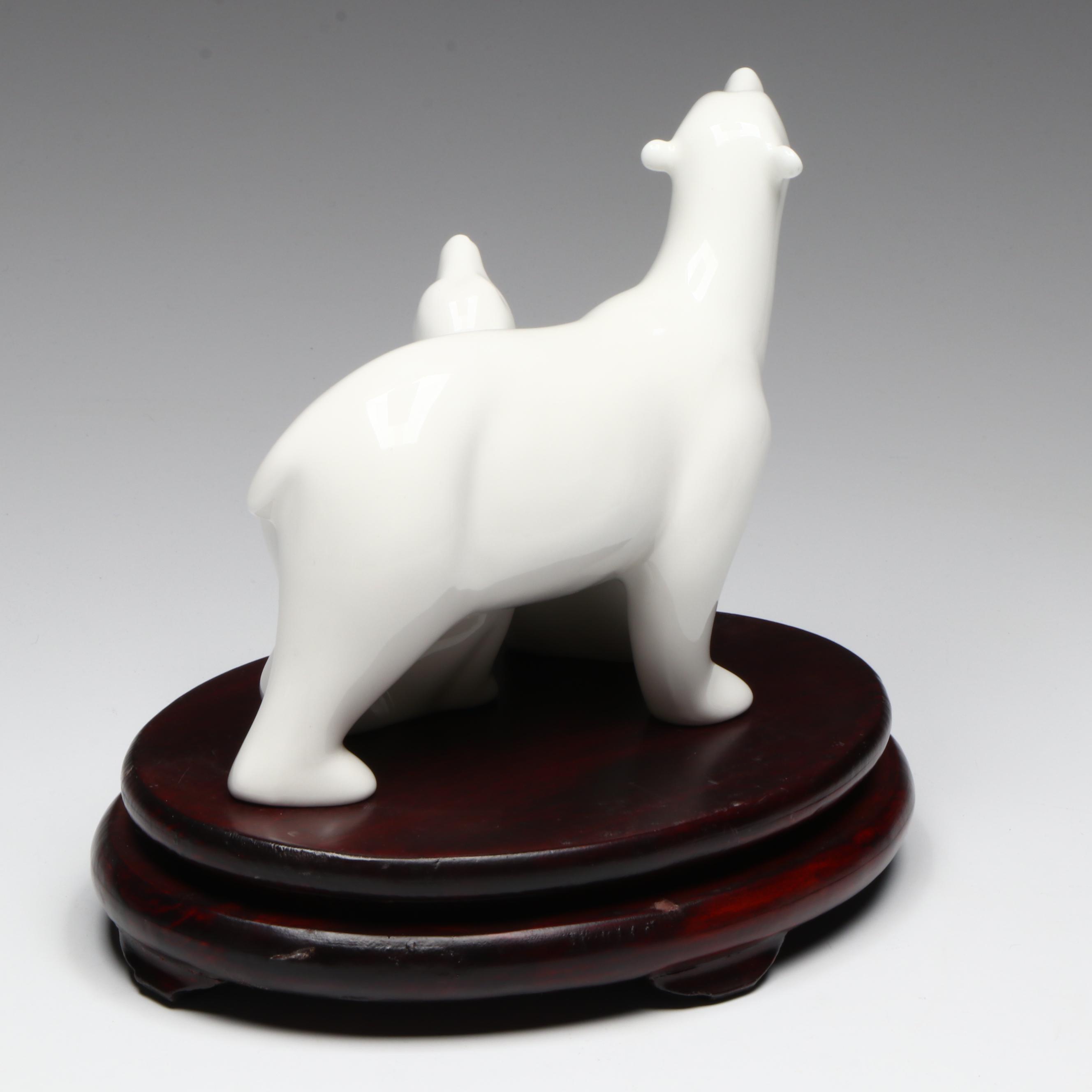 Royal Doulton "Dedication" Bone China Figurine with Wood Stand