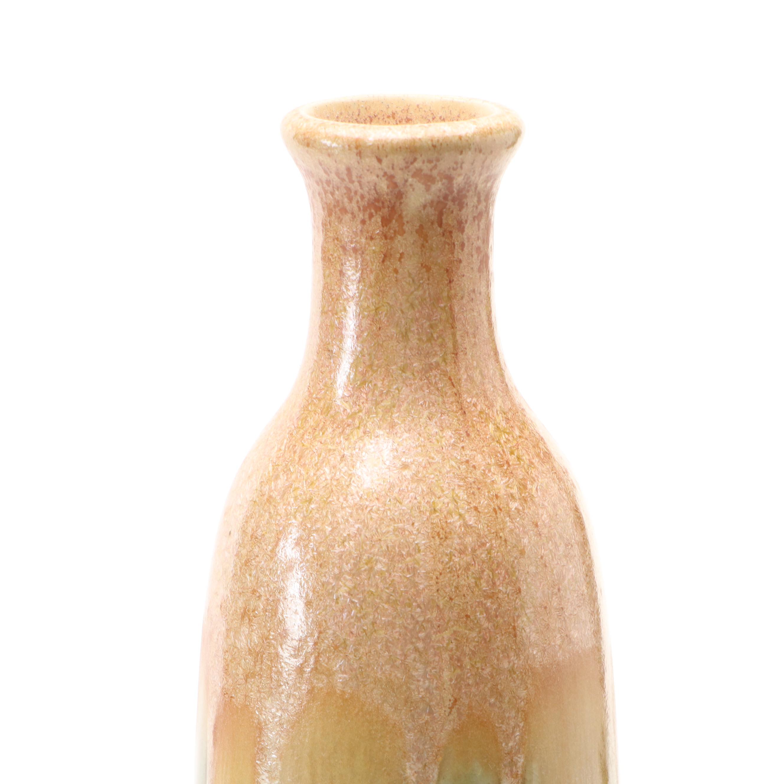 Mid Century Modern Style Ceramic Vases with Lacquered Box