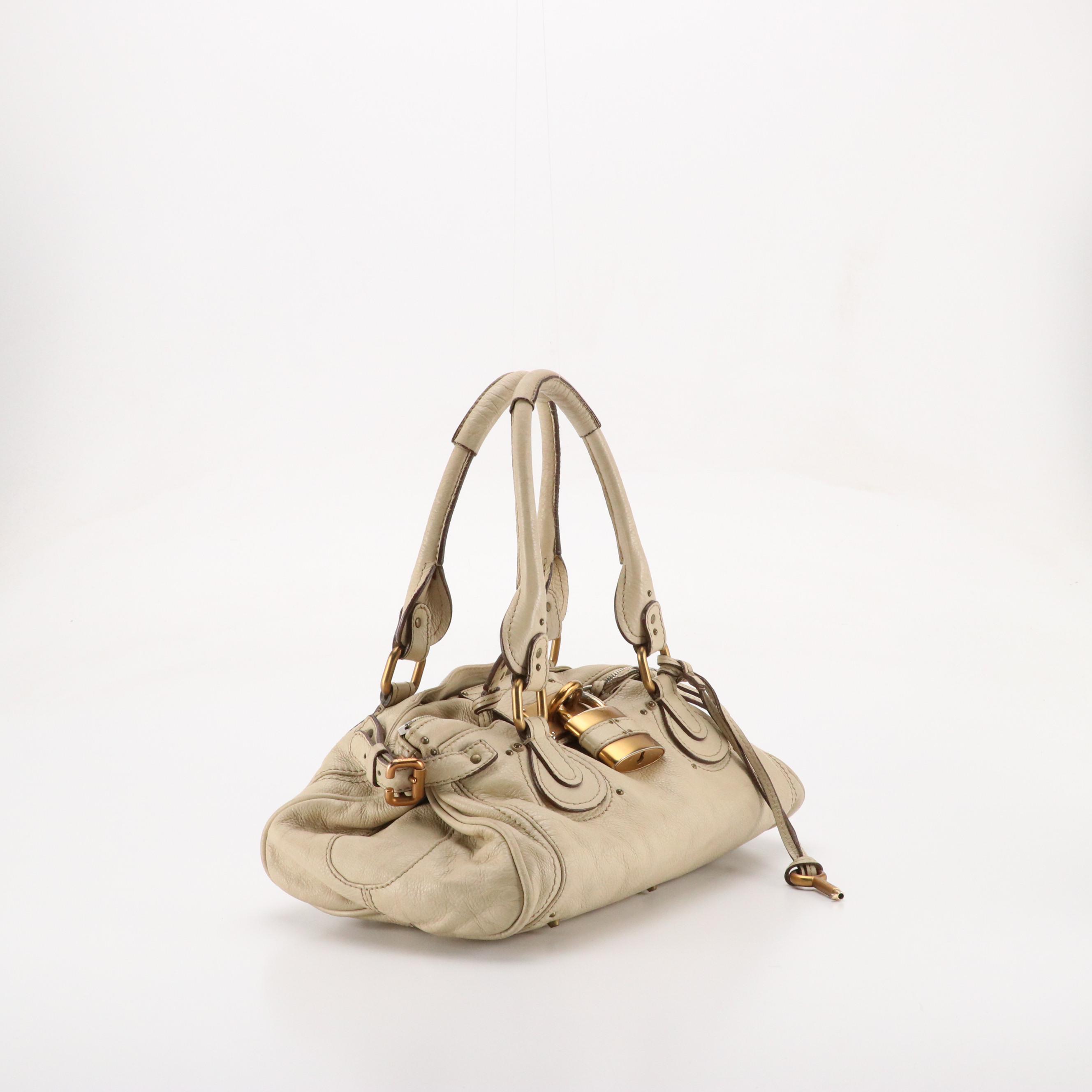 Chloé Paddington Bag in Calfskin Grain Leather