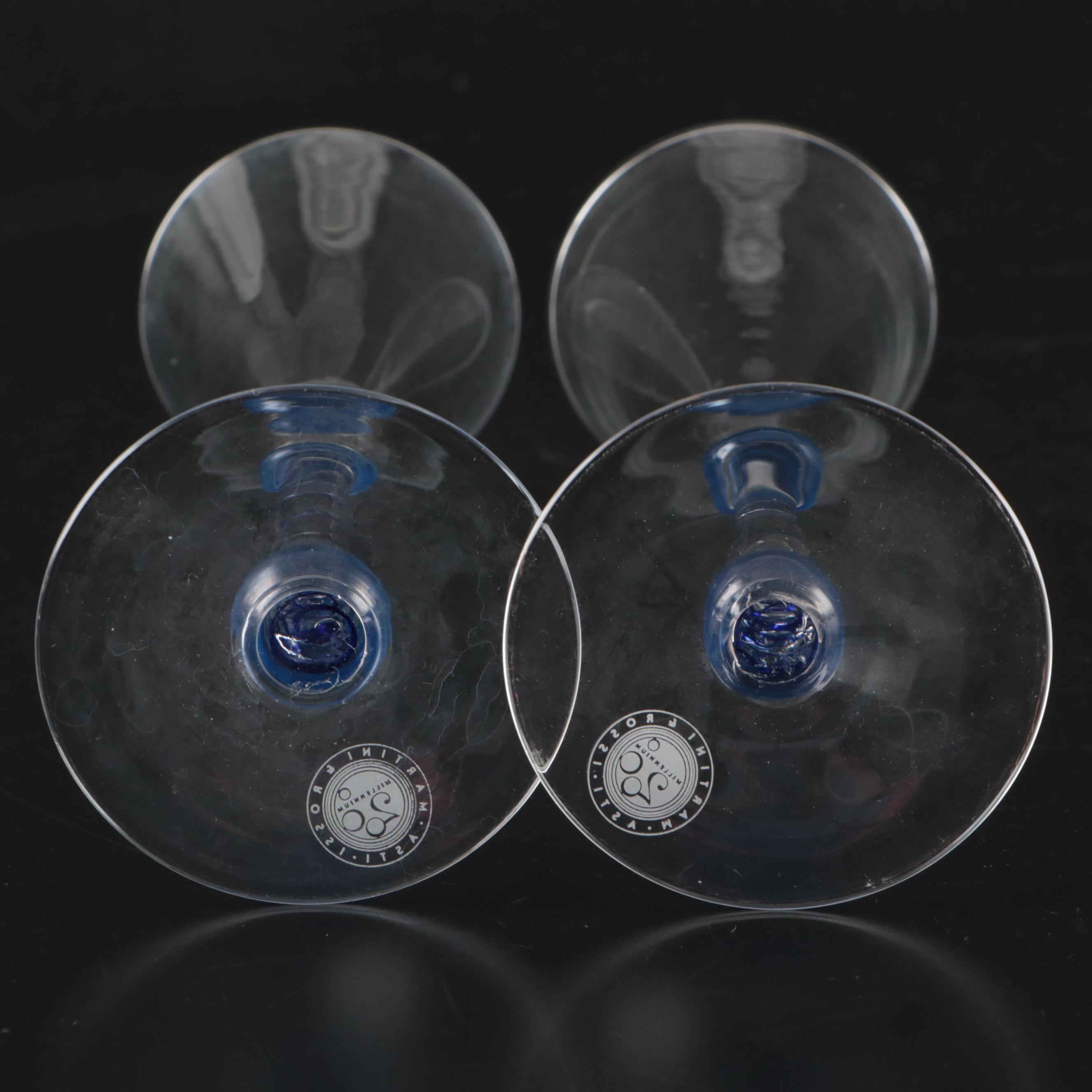 WMF Crystal Star Pedestals with Other Bowls and Champagne Flutes