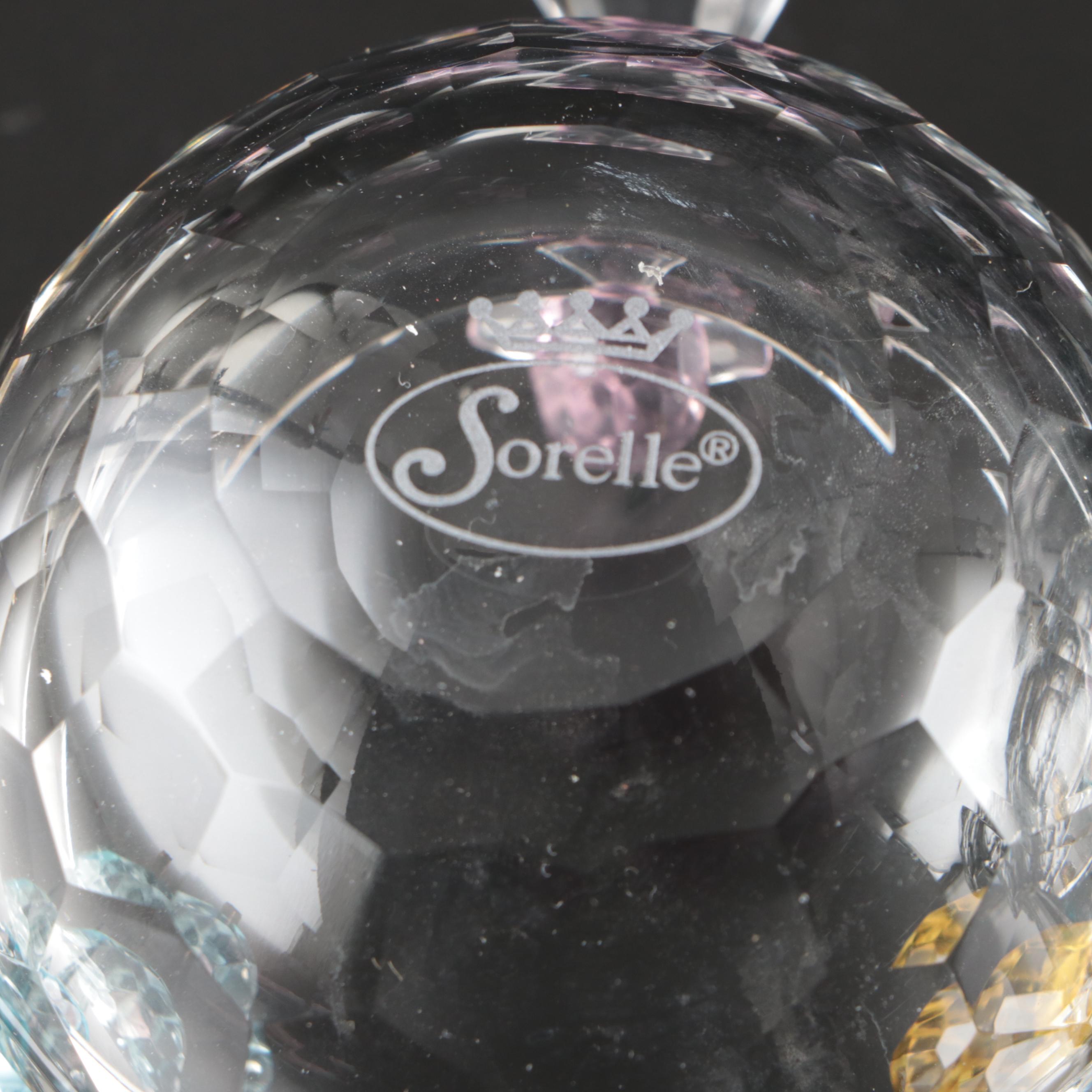 WMF Crystal Star Pedestals with Other Bowls and Champagne Flutes