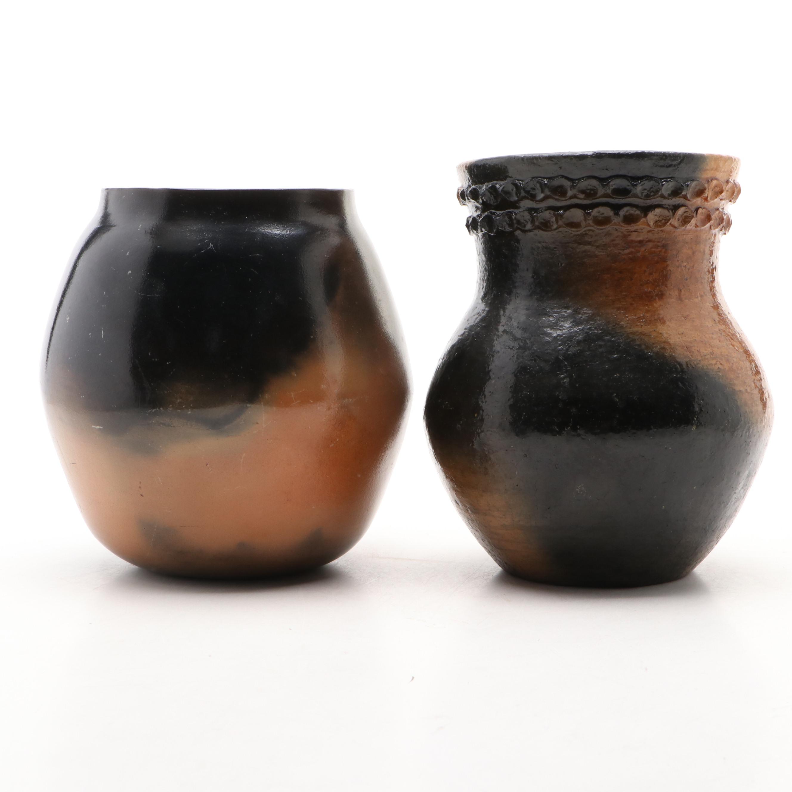 Spencer Studio Navajo Brown Fired Clay Pots