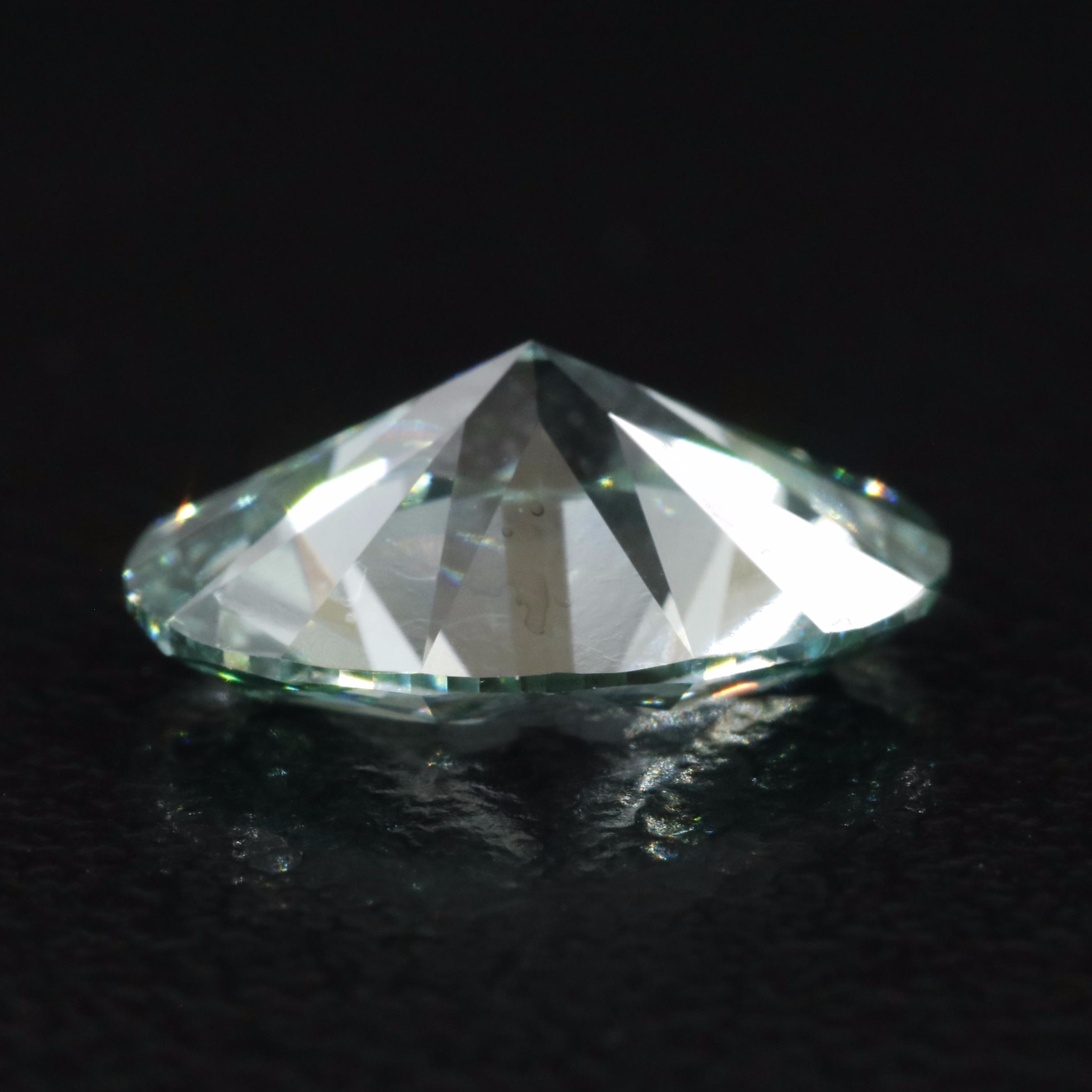 Loose 2.03 CT Fancy Vivid Green Lab Grown Diamond with IGI Report