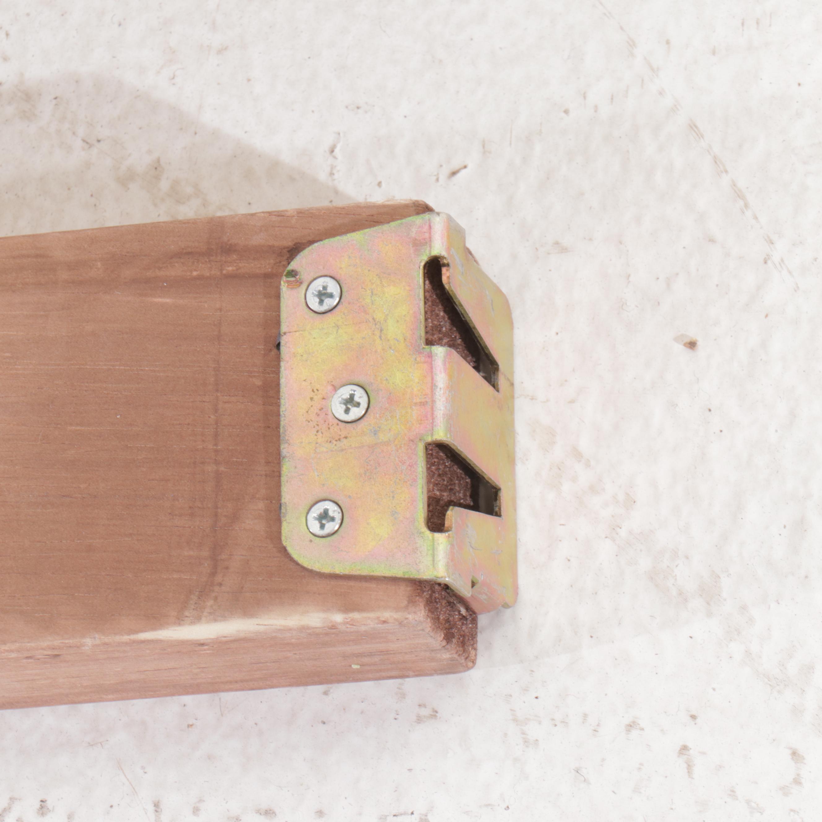 Arhaus Linen Upholstered Whitewashed Wood Queen Size Bed Frame