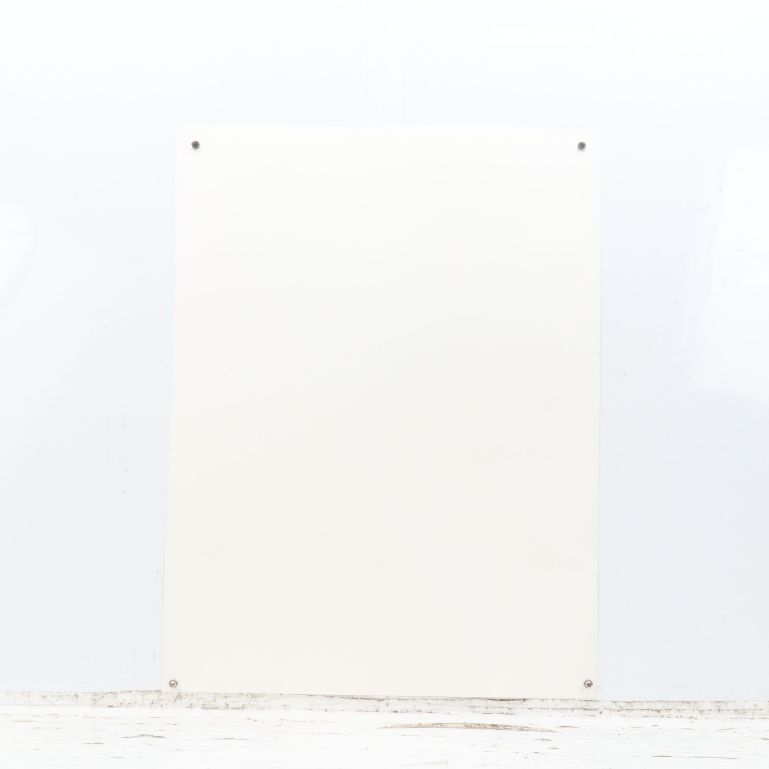 Nobuteru Shimotakahara Abstract Modern Serigraph "Composition of Time and Space"