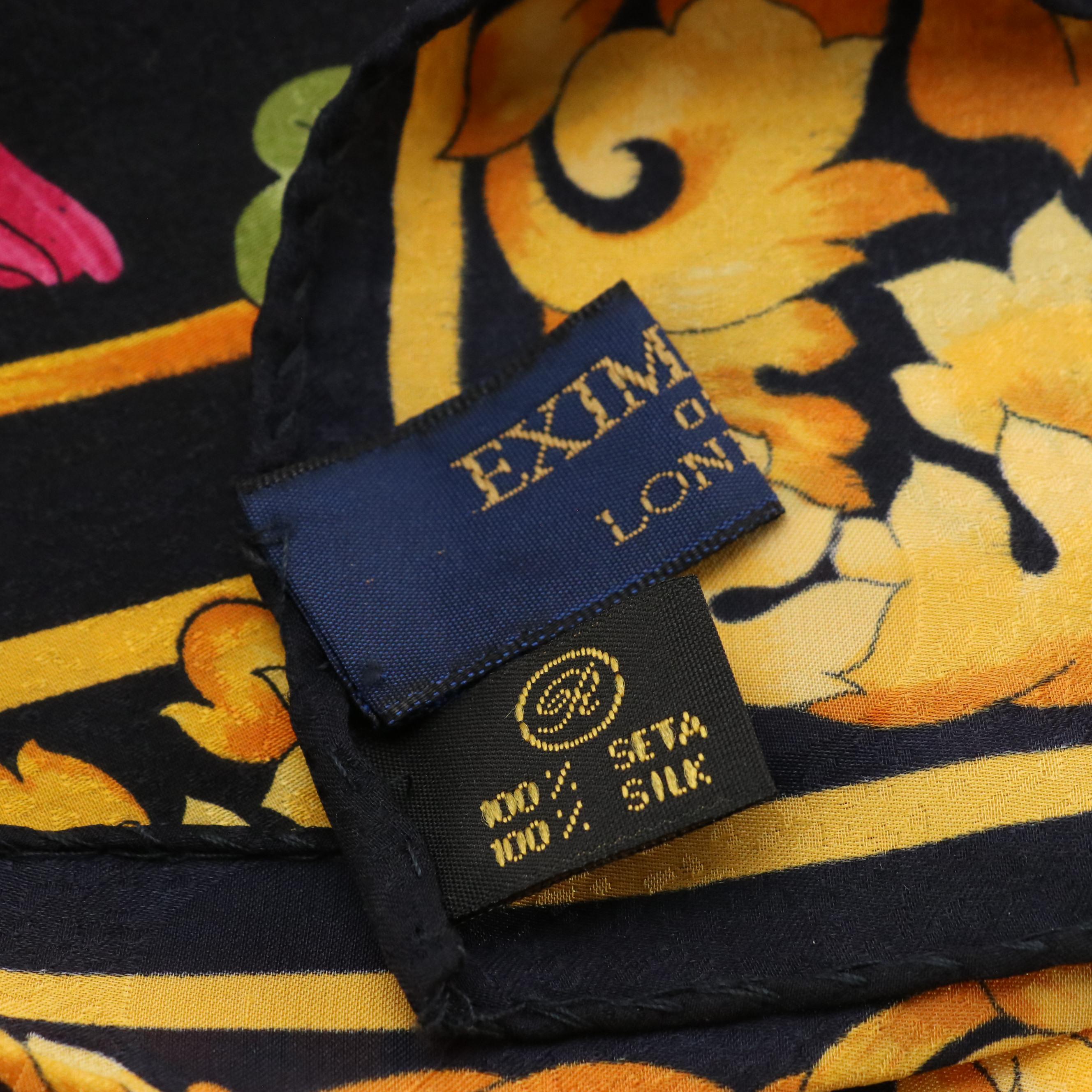 Eximious Of London Floral Silk Scarf and J. Tiras Embellished Minaudière