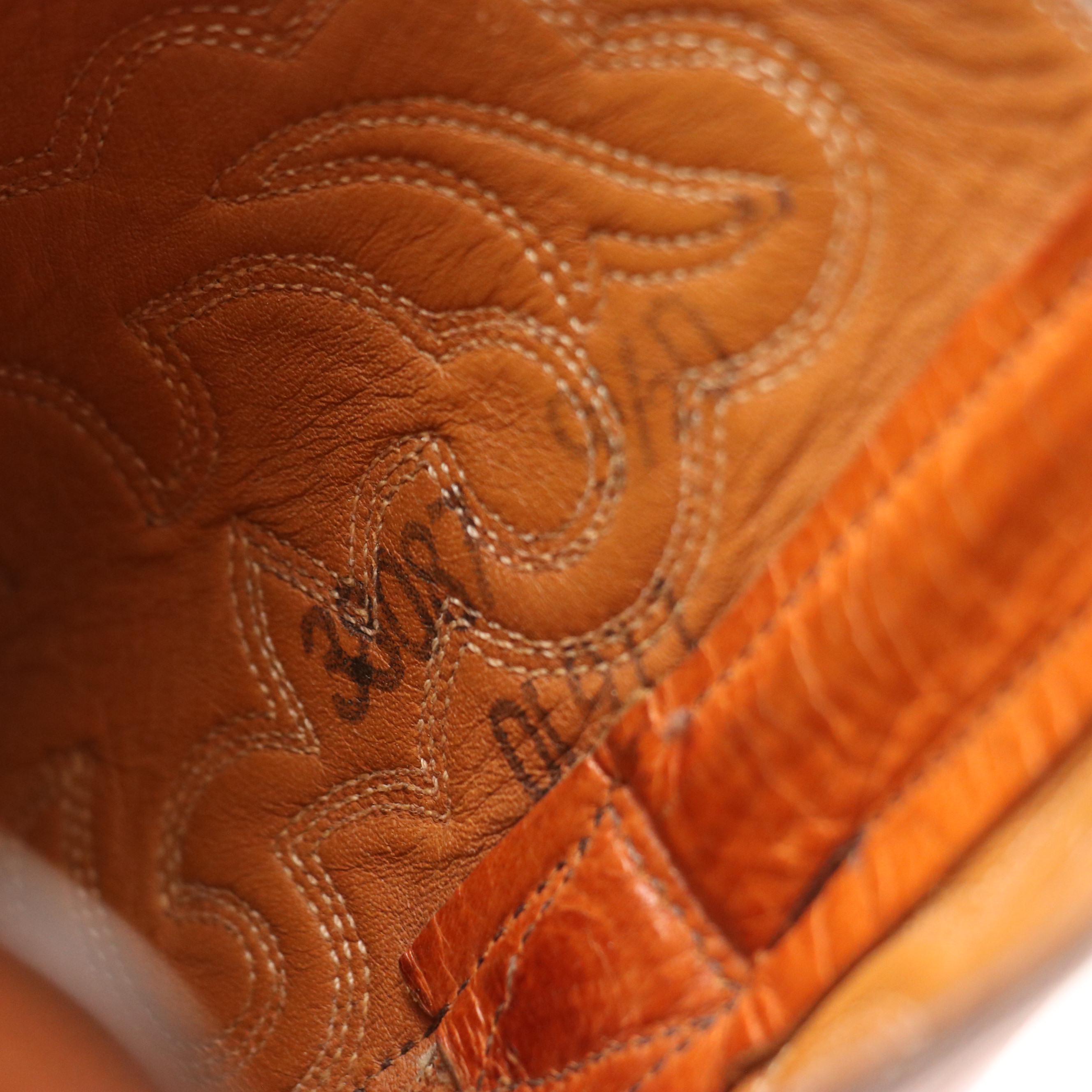 Men's Lucchese Leather Cowboy Boots