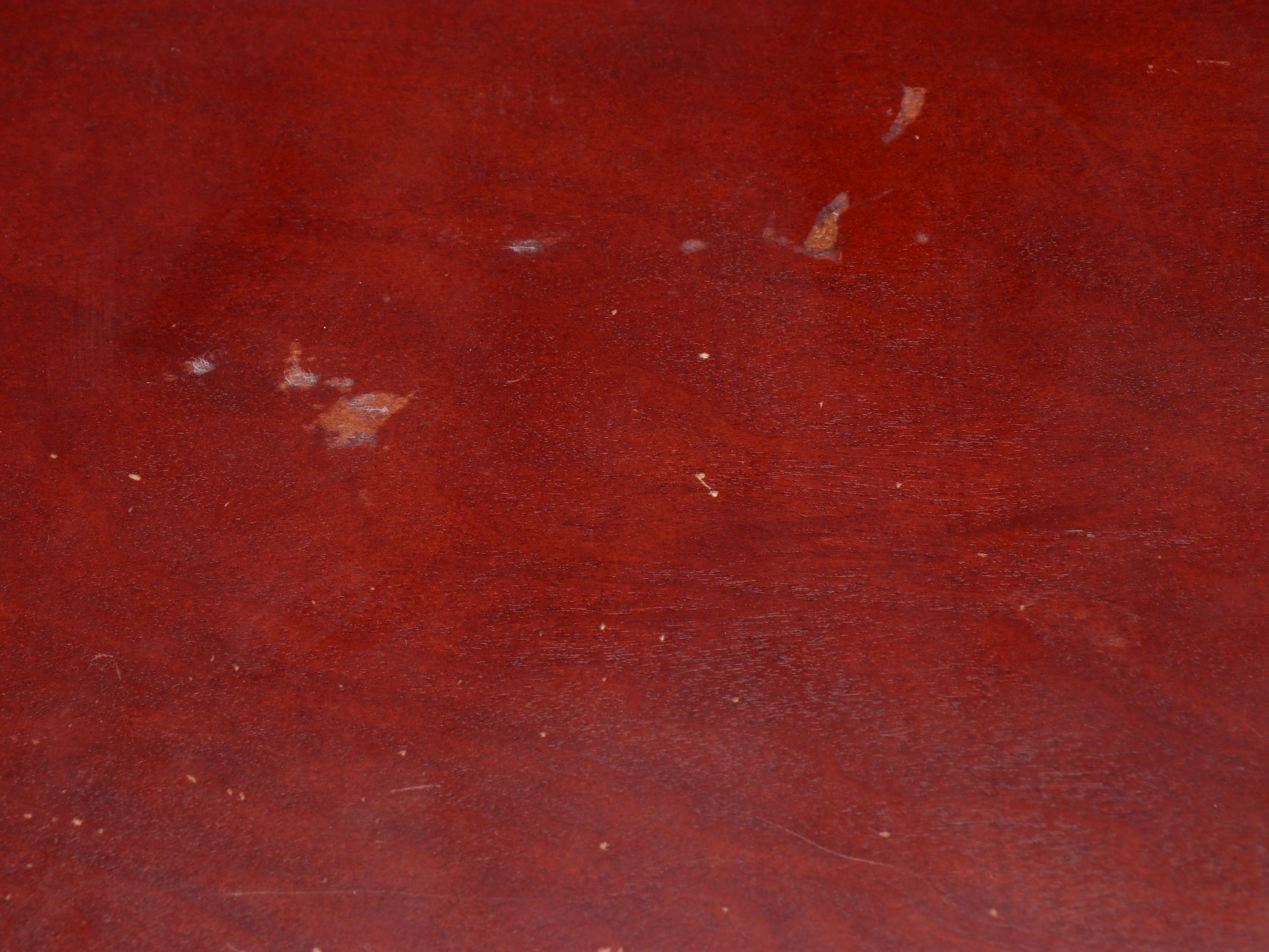 Powell Queen Anne Style Mahogany Finish Wood Jewelry Armoire, 1988