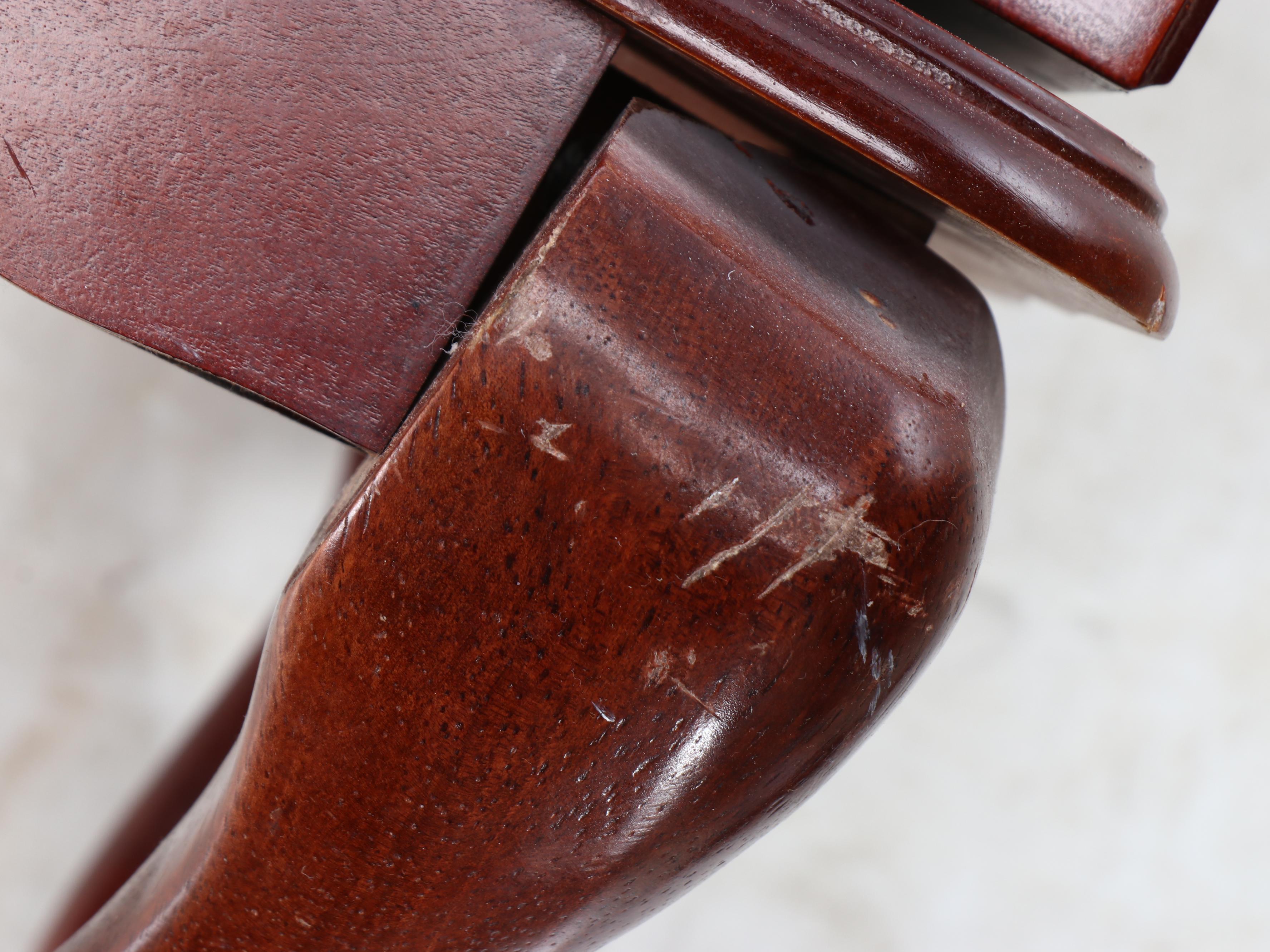 Powell Queen Anne Style Mahogany Finish Wood Jewelry Armoire, 1988