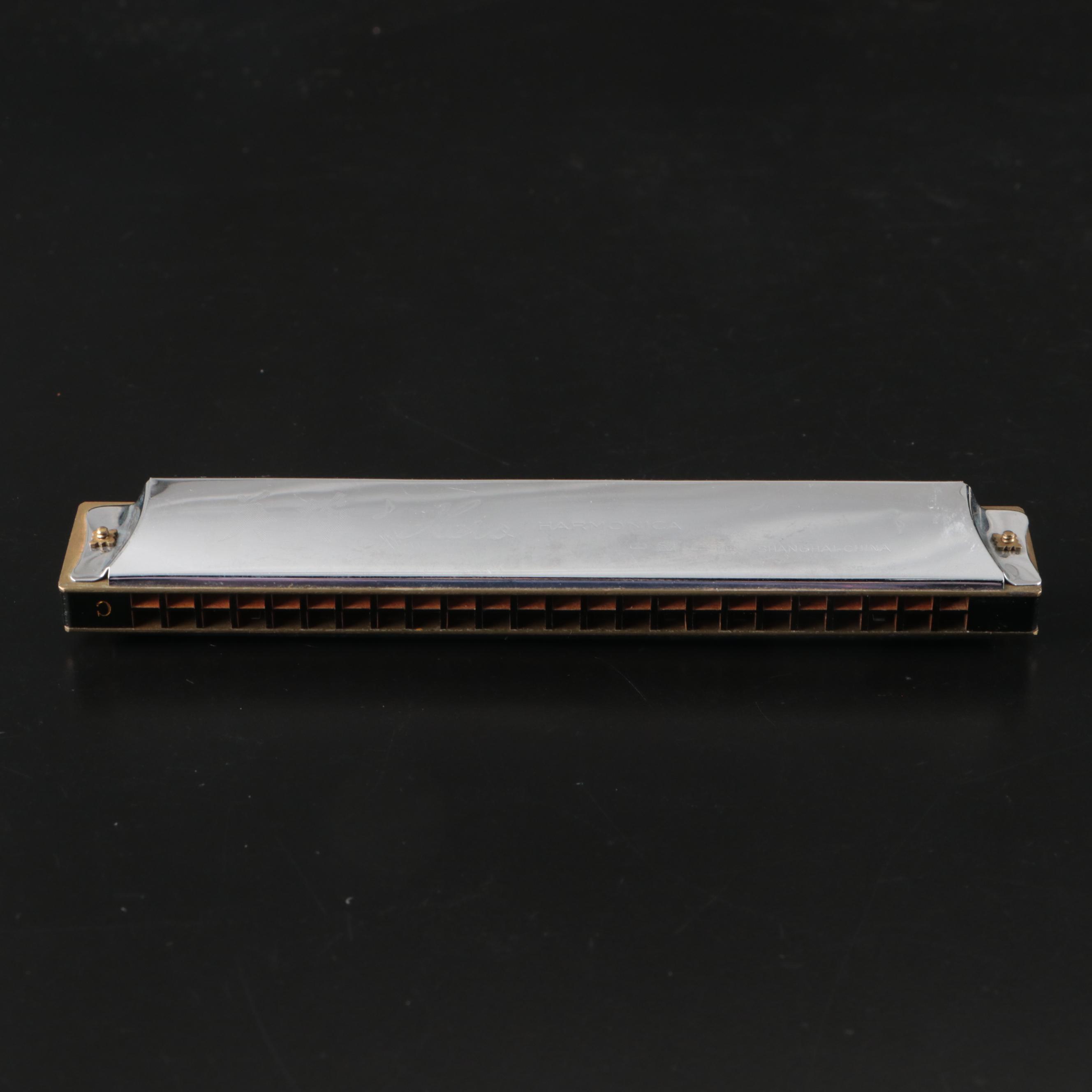 M. Hohner Marine Band and Hero Harmonicas