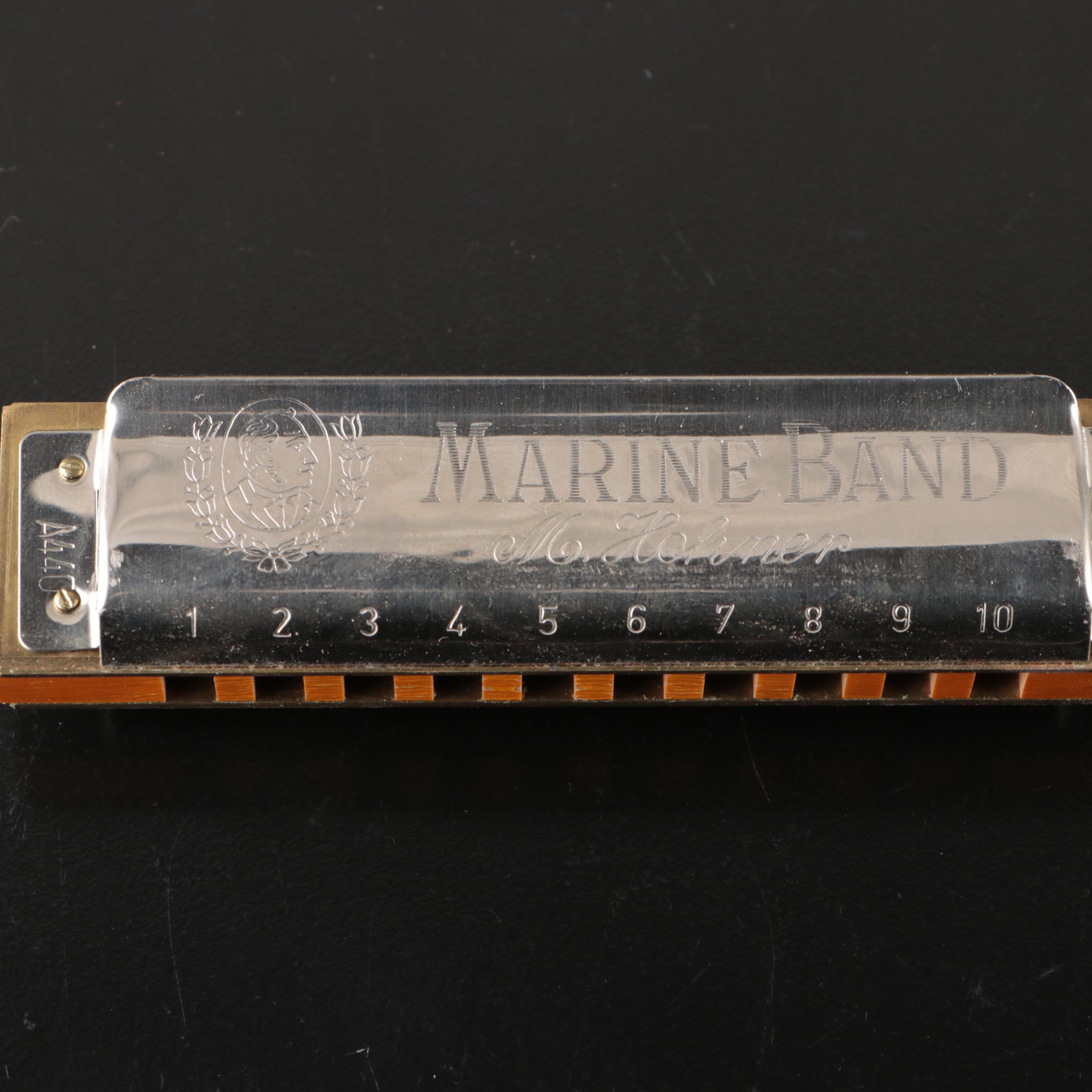 M. Hohner Marine Band and Hero Harmonicas