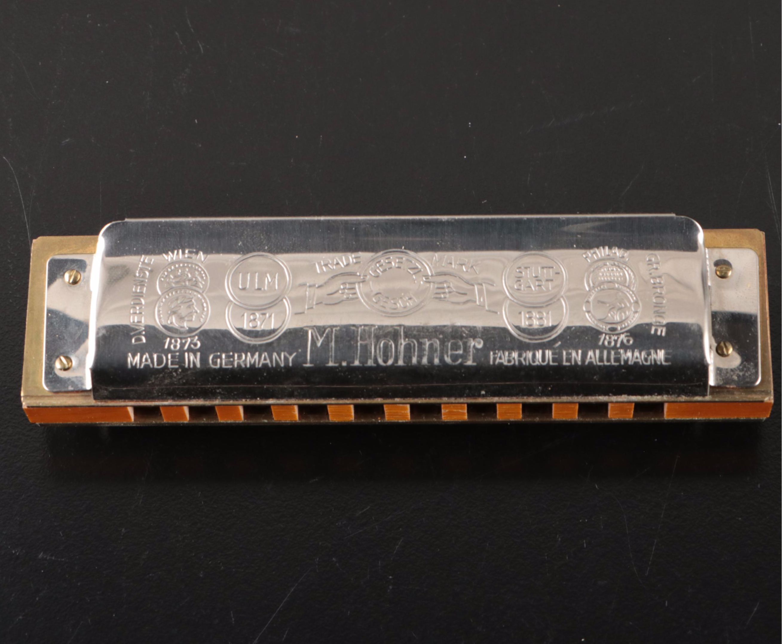 M. Hohner Marine Band and Hero Harmonicas