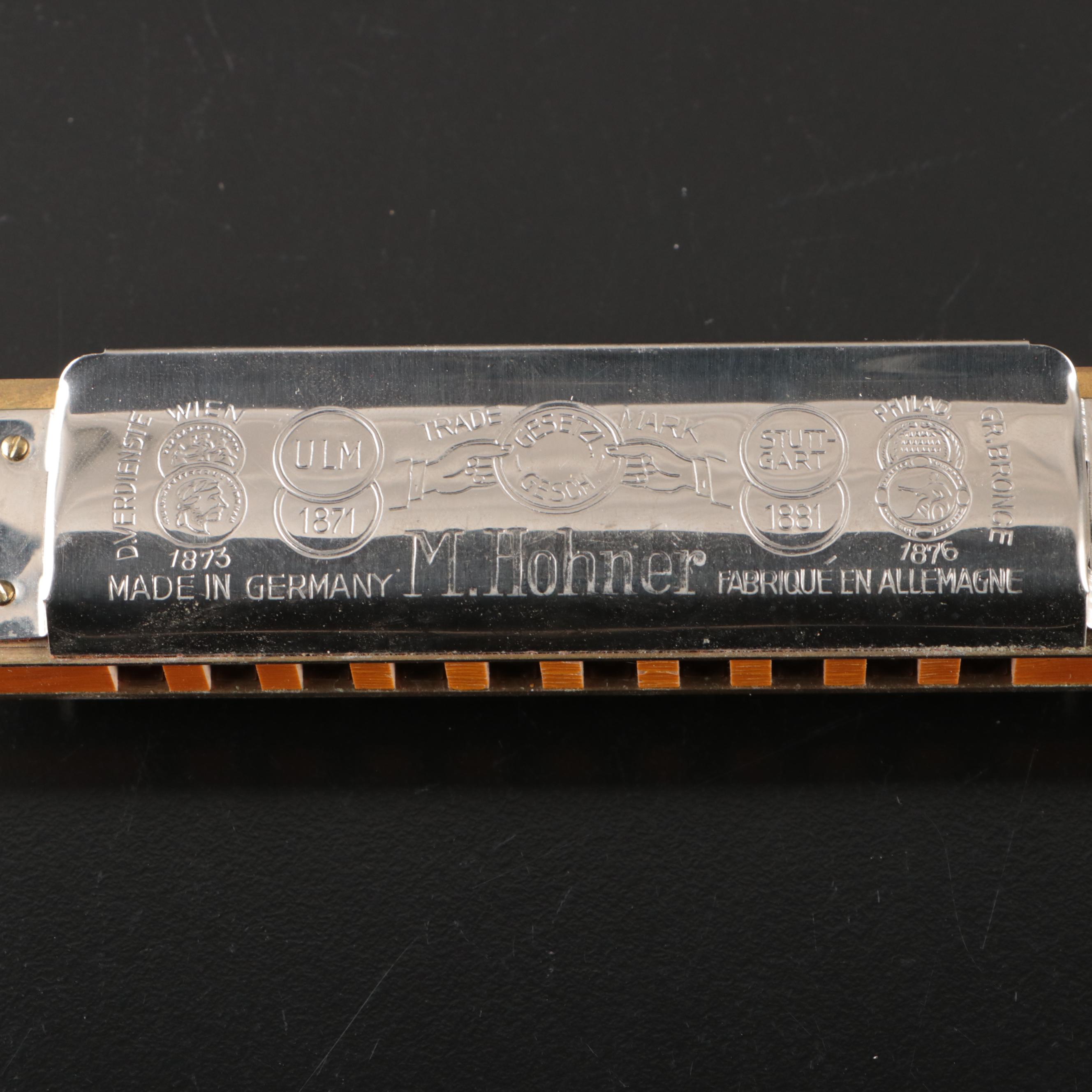 M. Hohner Marine Band and Hero Harmonicas