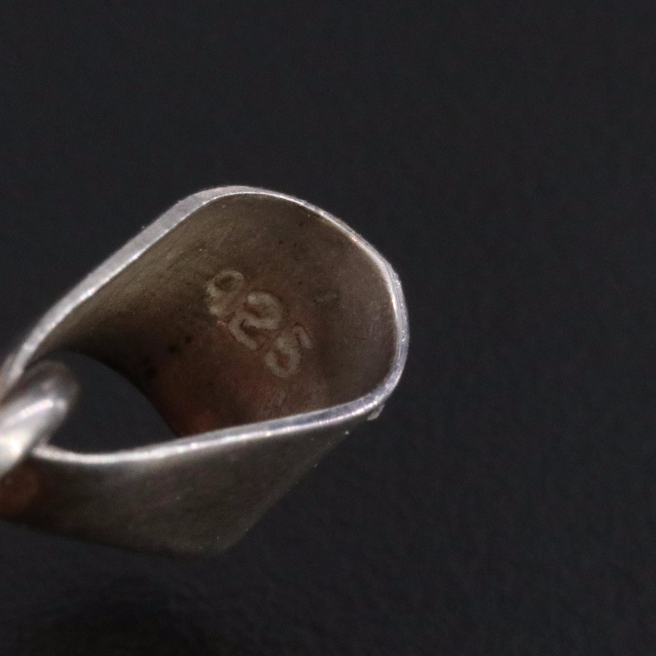 Sterling Pendant Including Amber, Sunstone and Amethyst