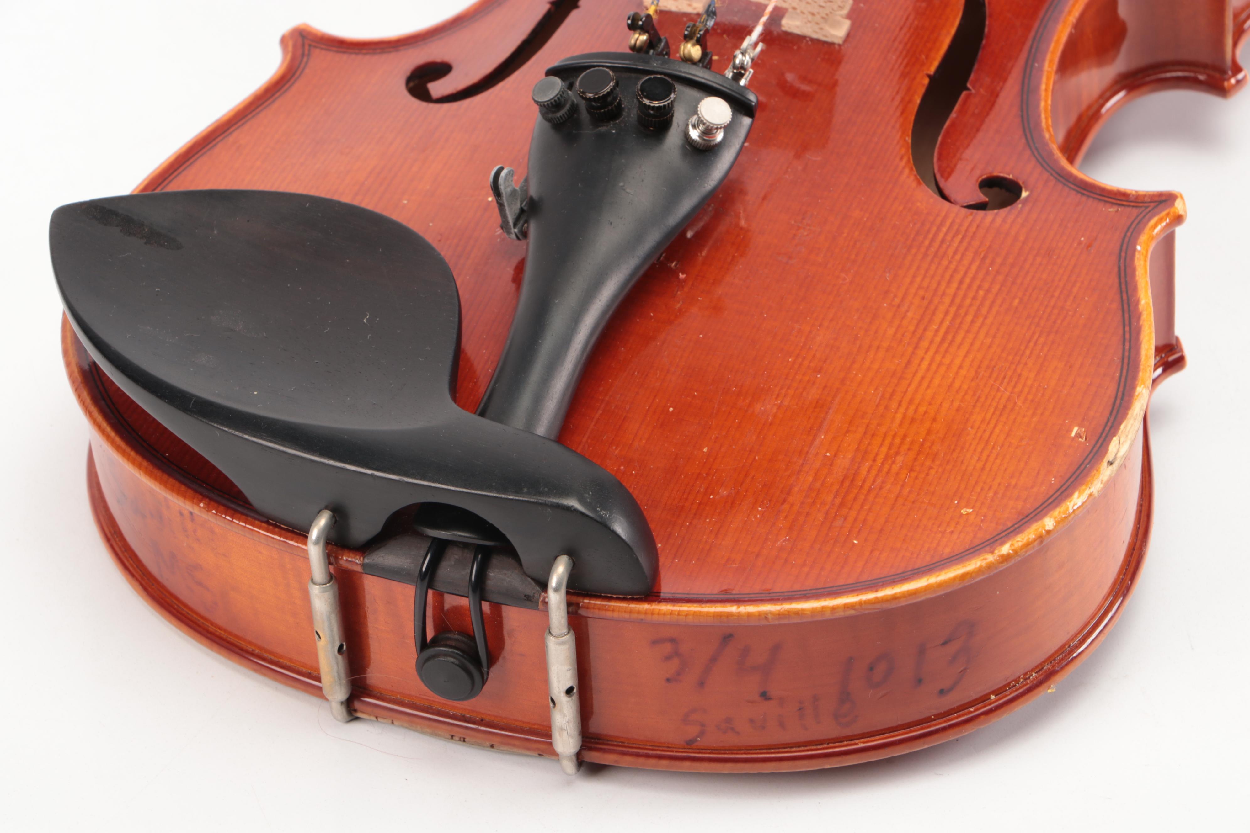 Samuel Eastman Wooden Violin and Case, 2003