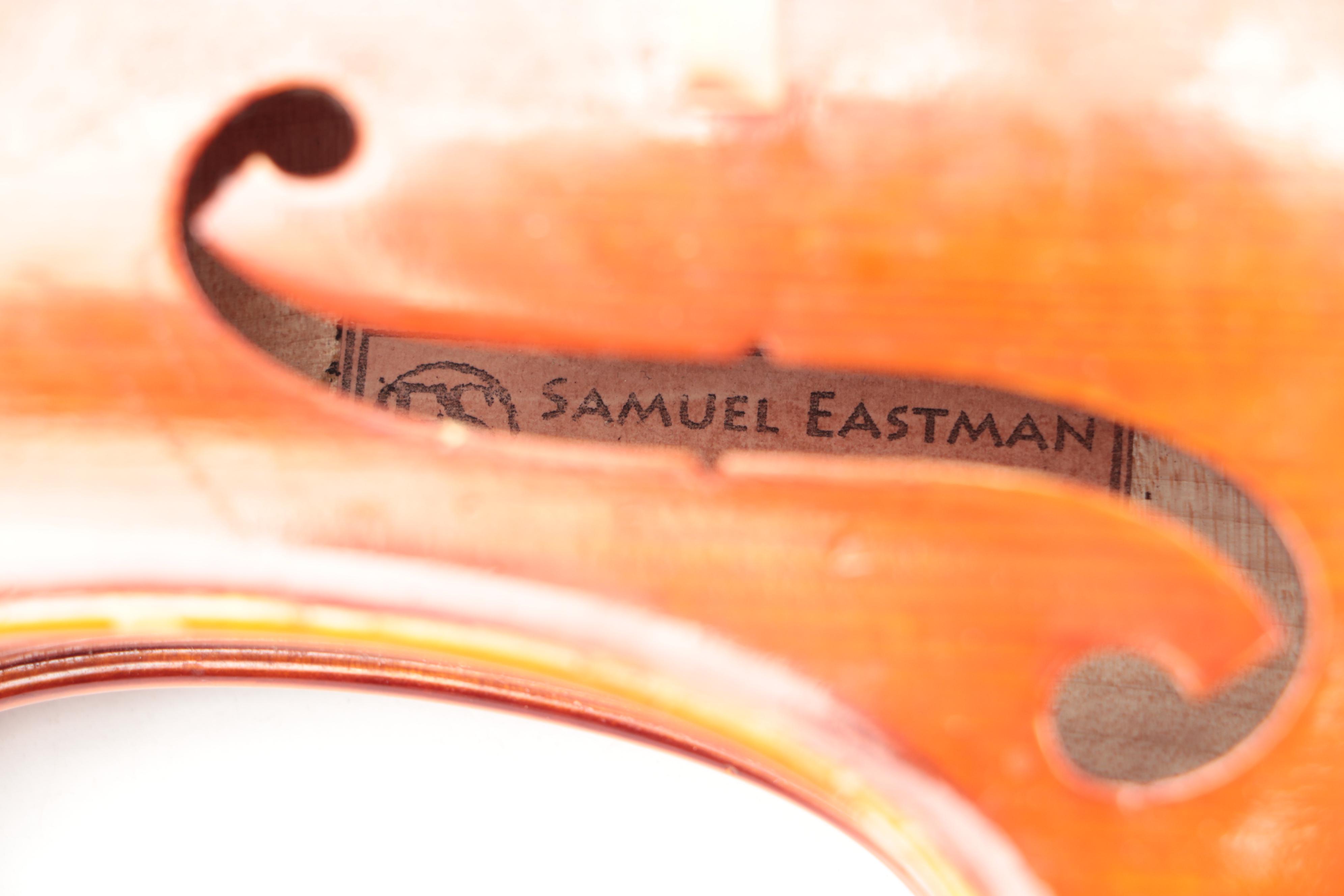 Samuel Eastman Wooden Violin and Case, 2003