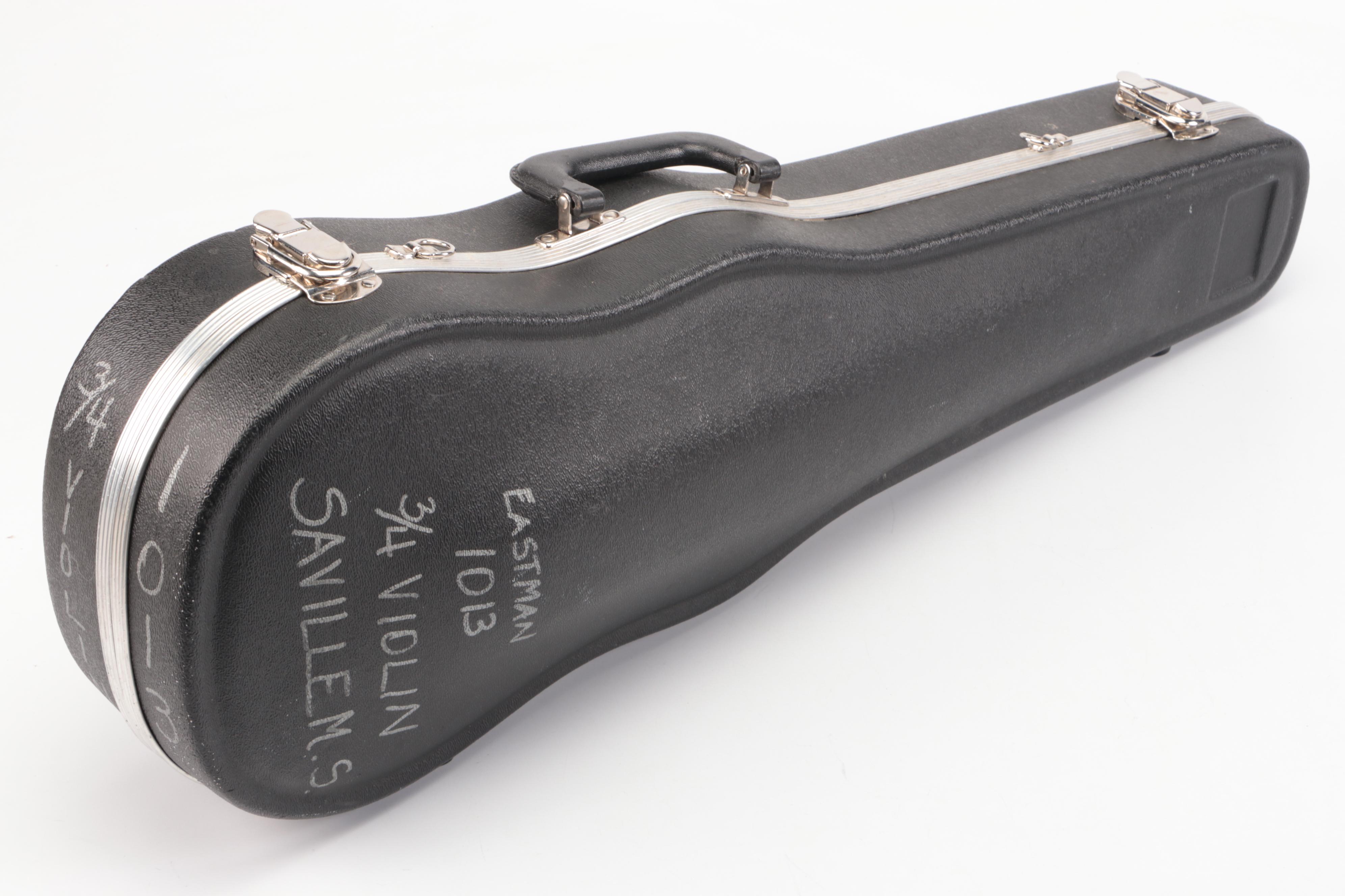 Samuel Eastman Wooden Violin and Case, 2003