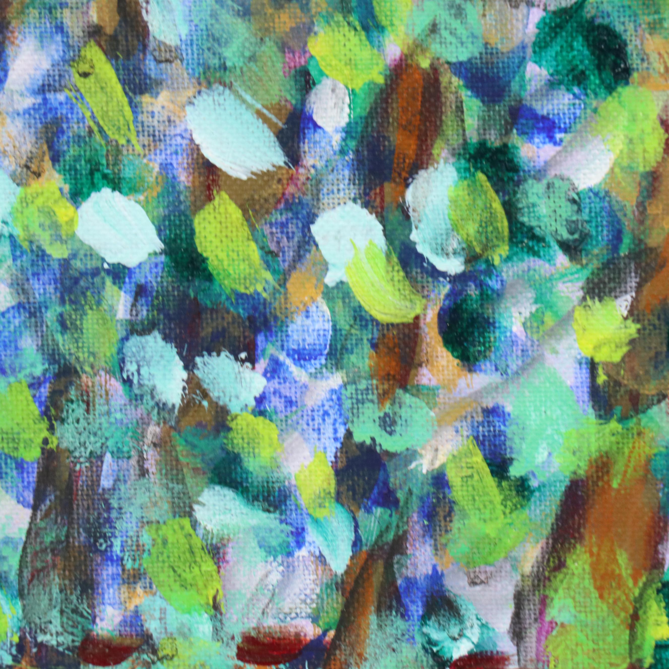 Janice Guttman Acrylic Painting "Nunnery in Brugge, Belgium, 1984," 1990