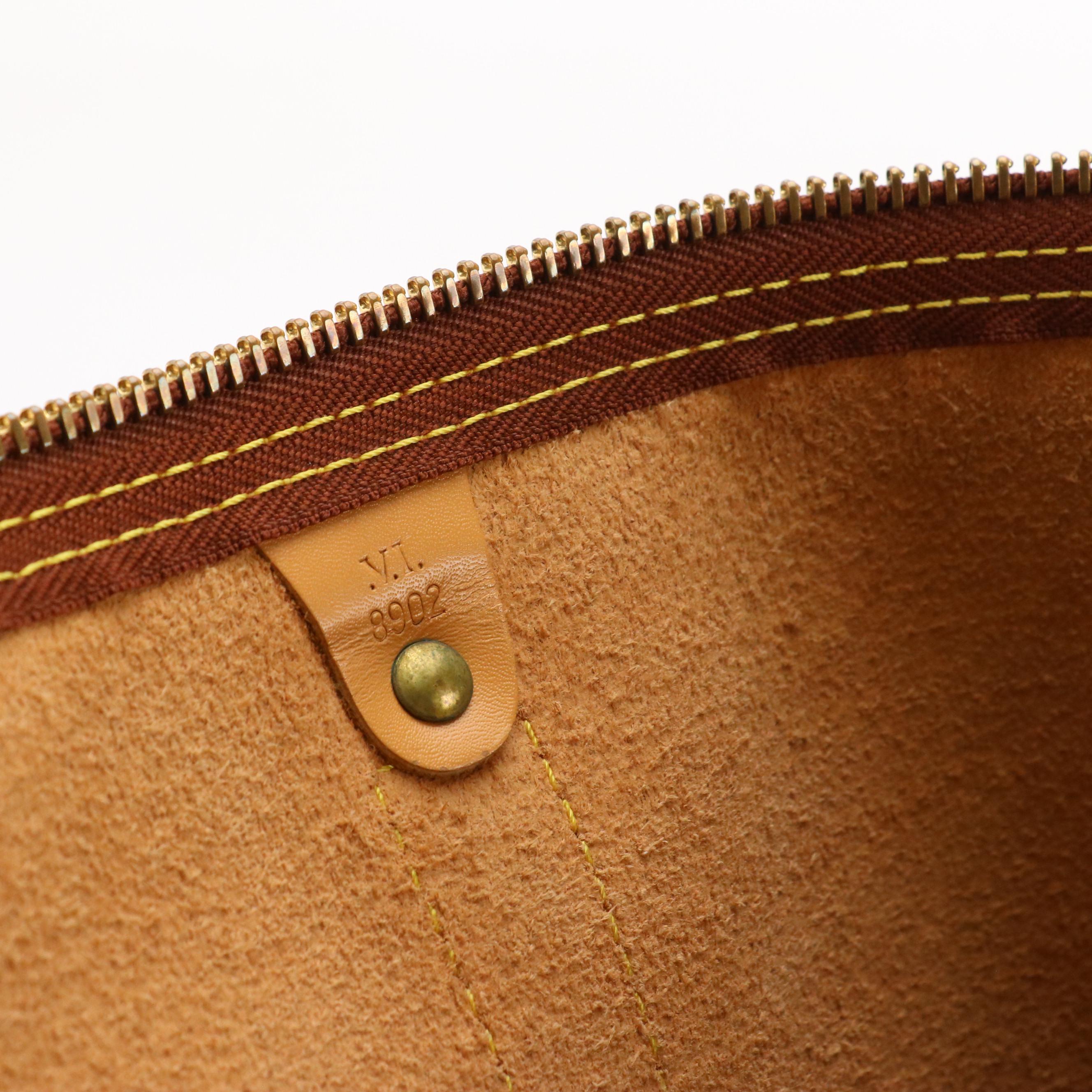 Louis Vuitton Keepall 45 Duffle Bag in Yellow Epi Leather