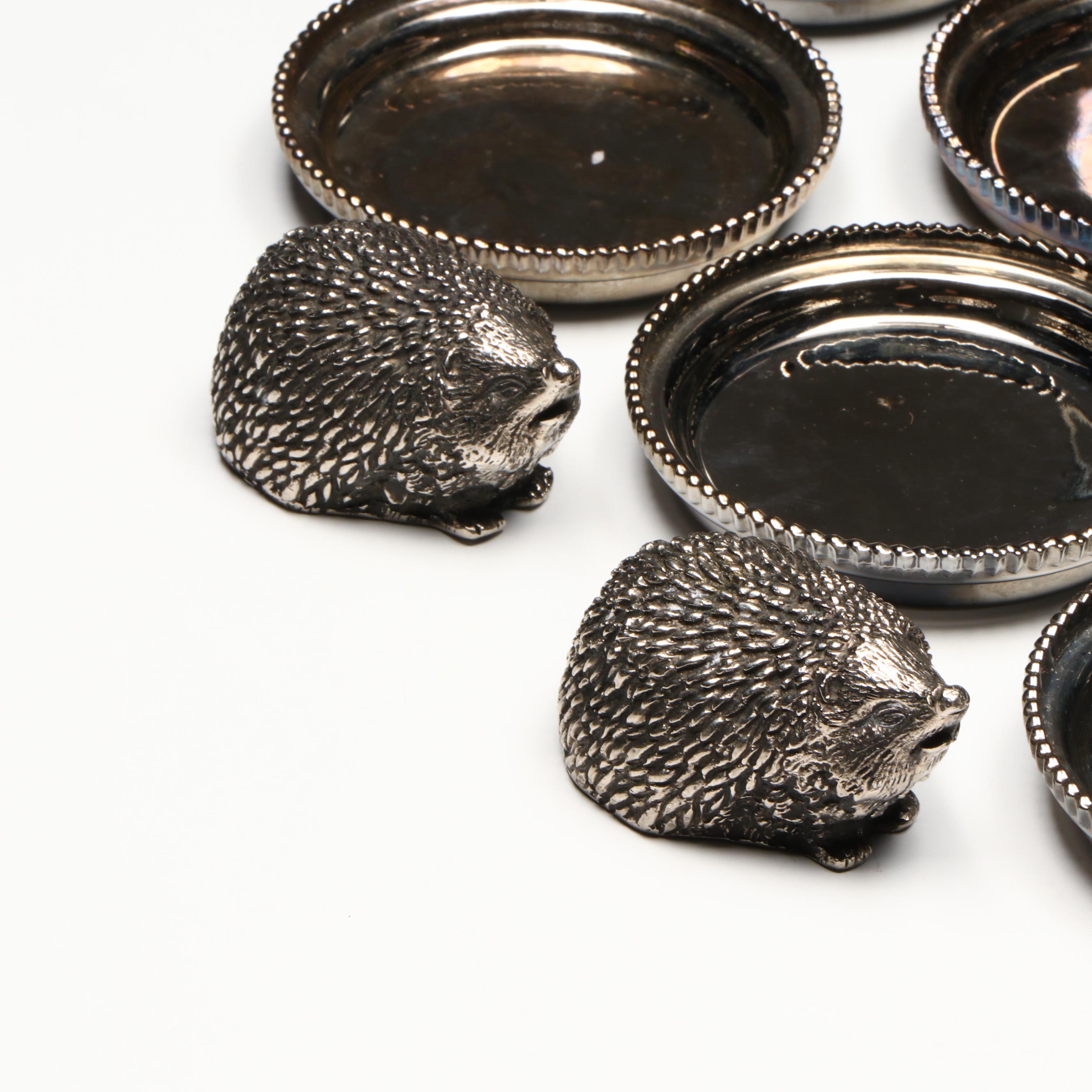 Hoselton Abstract Metal Goose with Italian Glass-Winged Swans and More