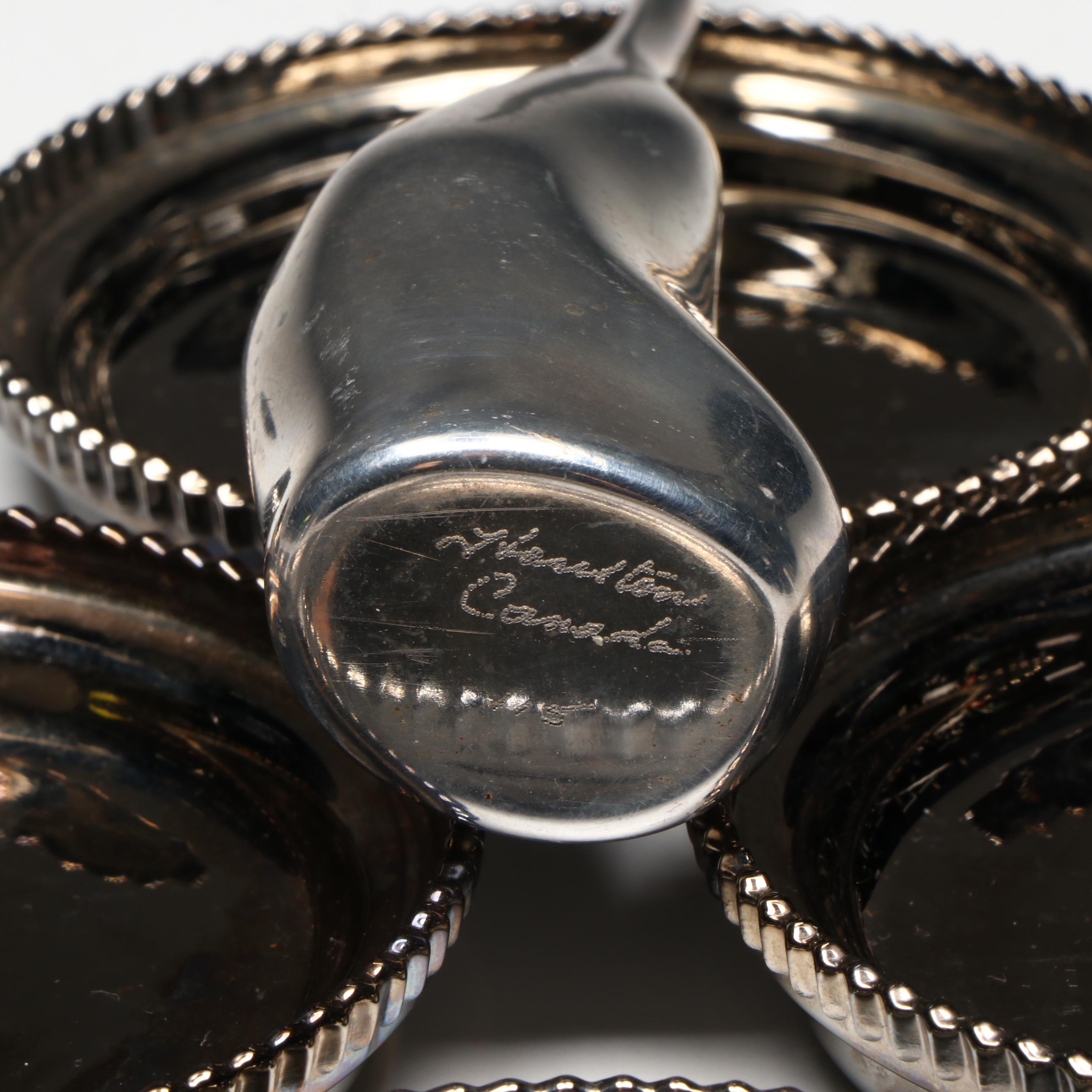 Hoselton Abstract Metal Goose with Italian Glass-Winged Swans and More