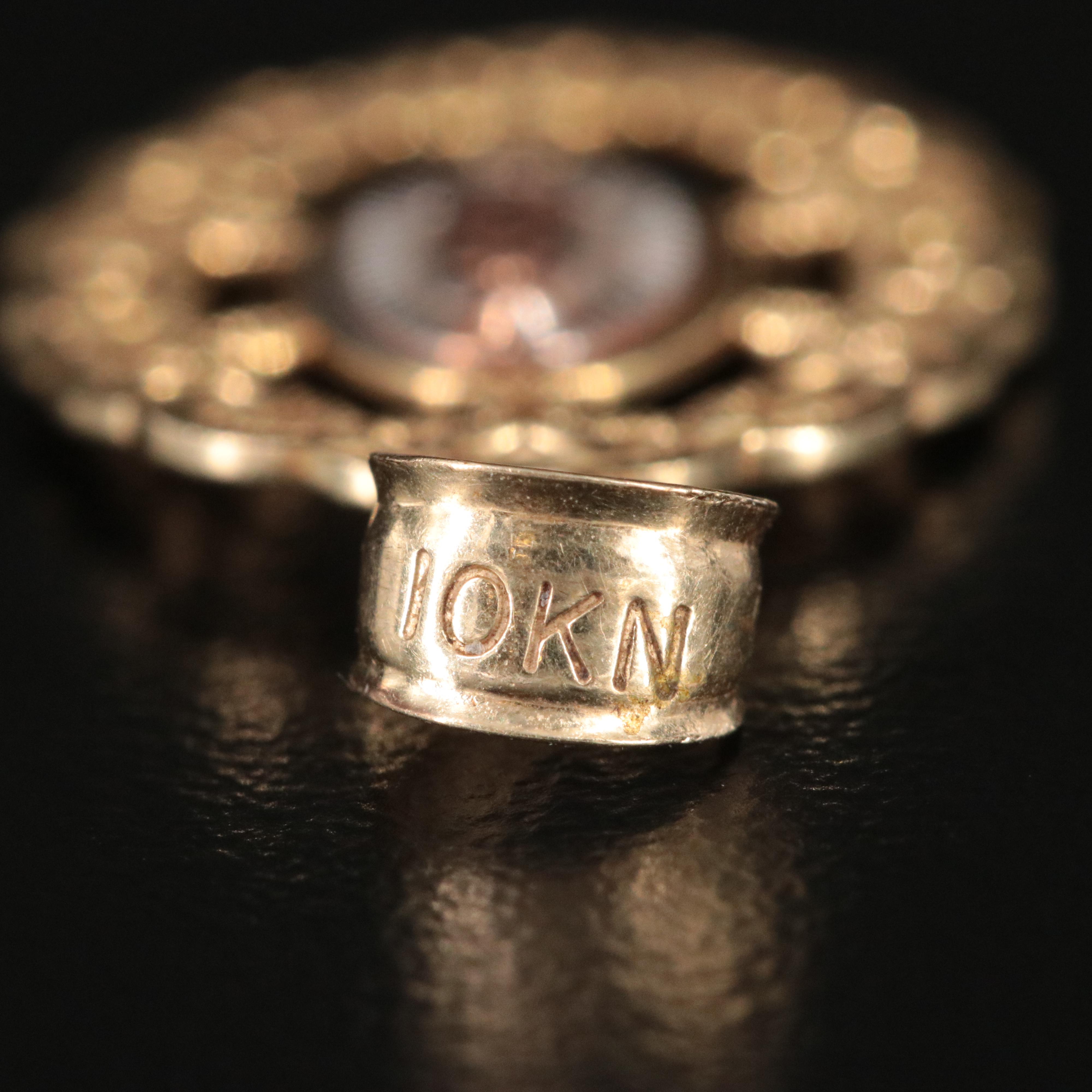 10K Tri-Color Our Lady of Guadalupe  Pendant