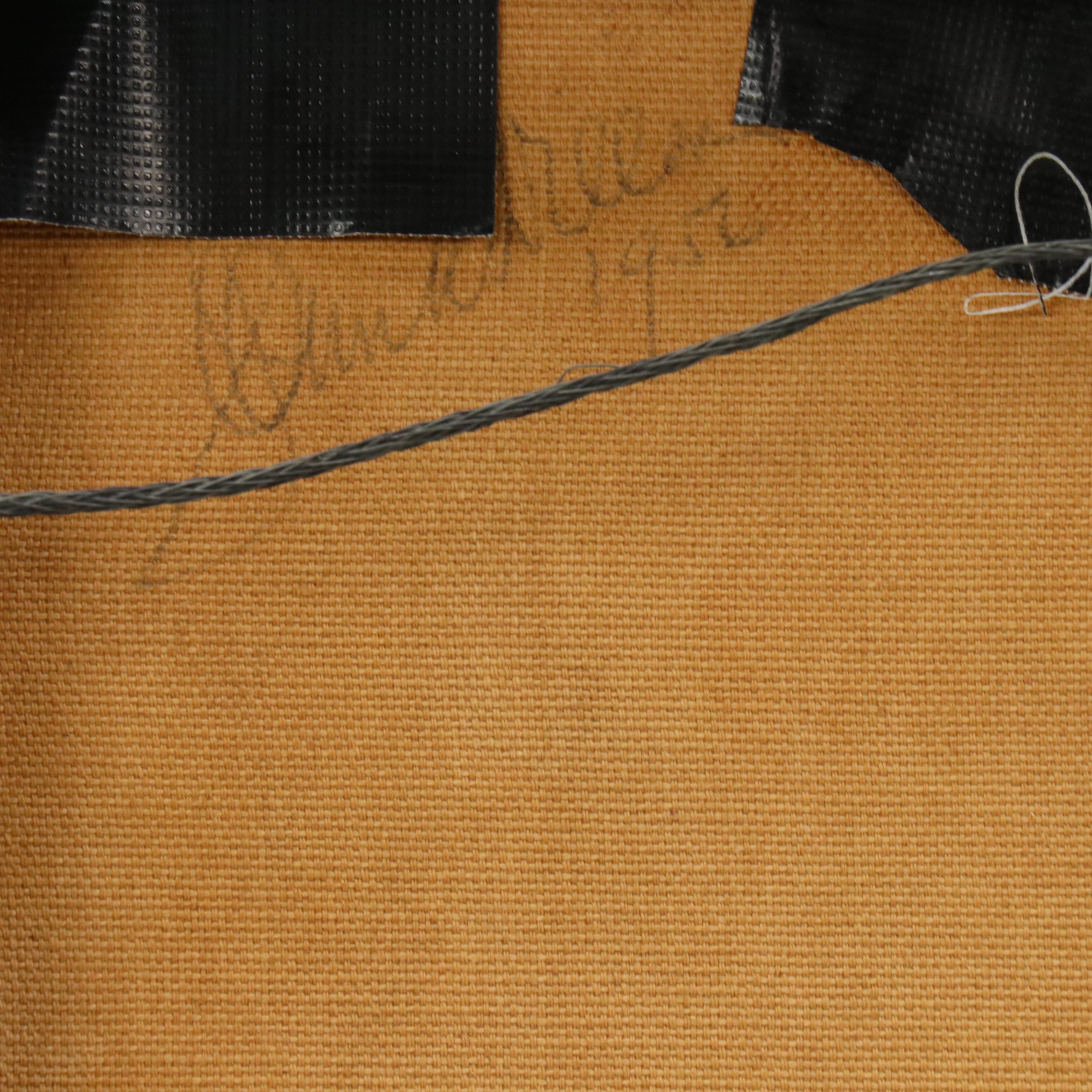 J. Miller Impressionist Style Oil Painting "Evening on the Avenue," 1952