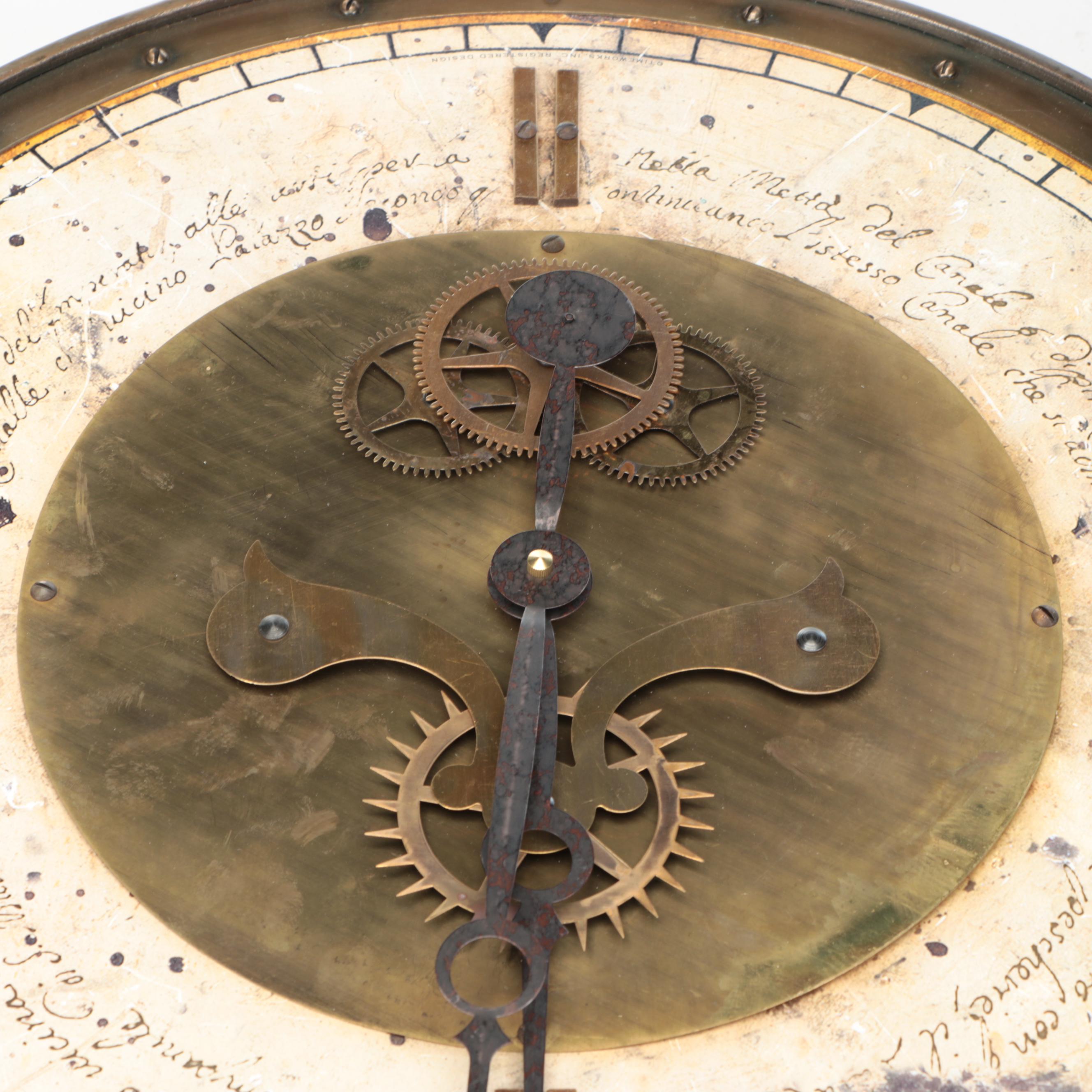 Timeworks "Leonardo" Battery Wall Clock