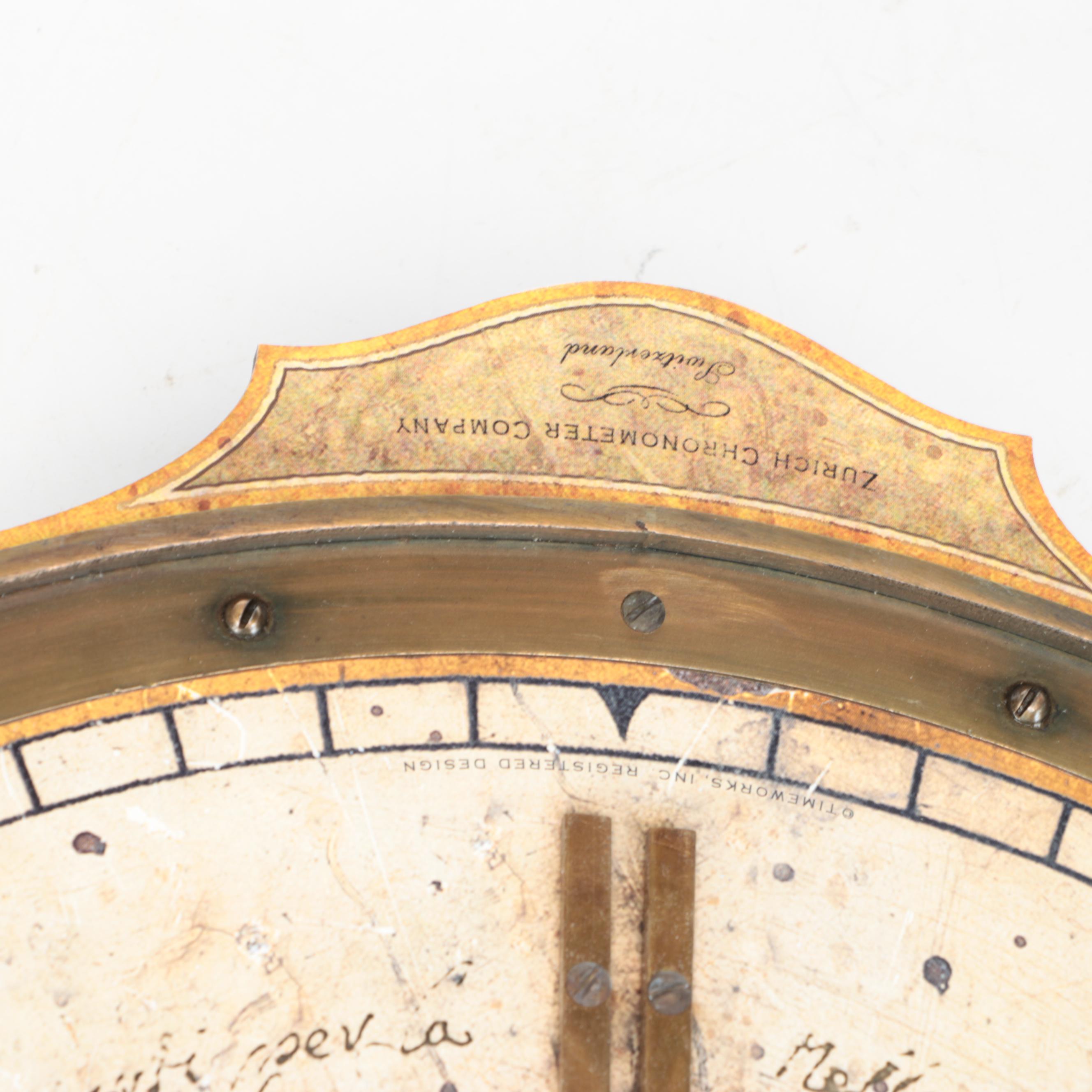 Timeworks "Leonardo" Battery Wall Clock