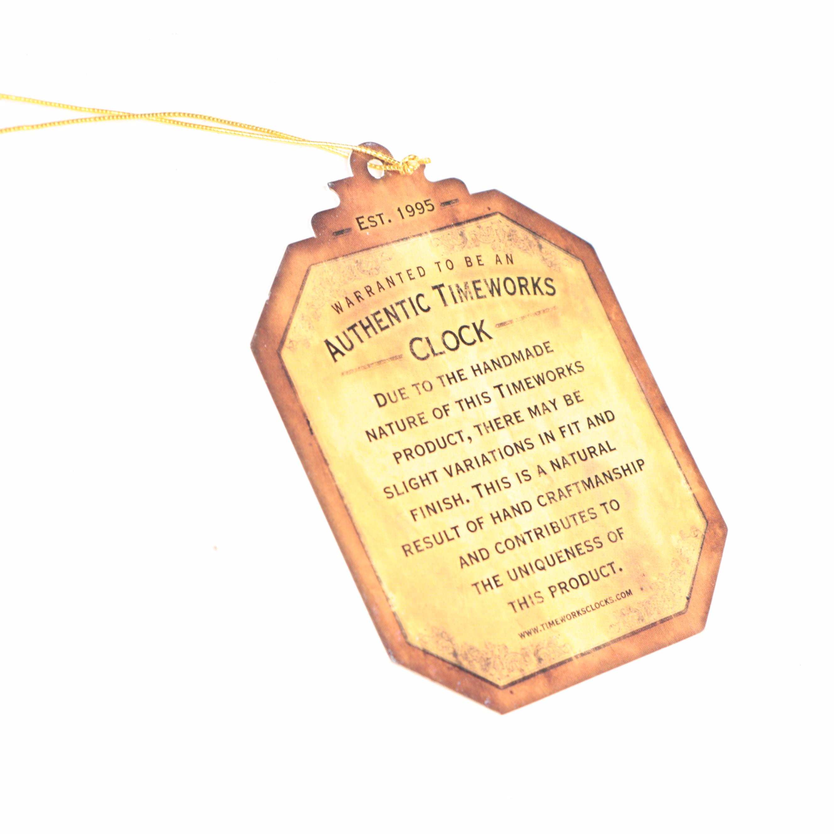 Timeworks "Leonardo" Battery Wall Clock