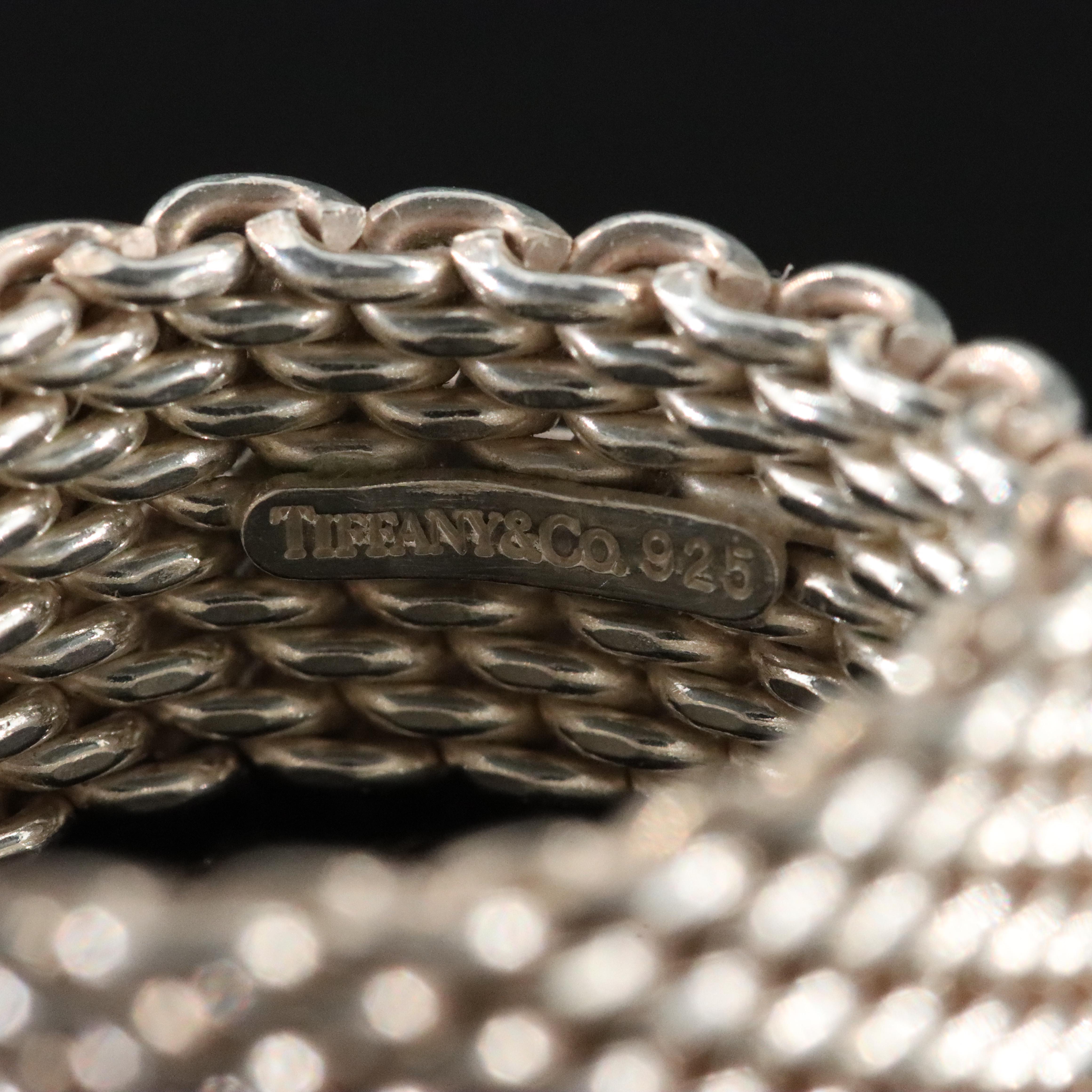 Tiffany & Co. Somerset Sterling Mesh Ring