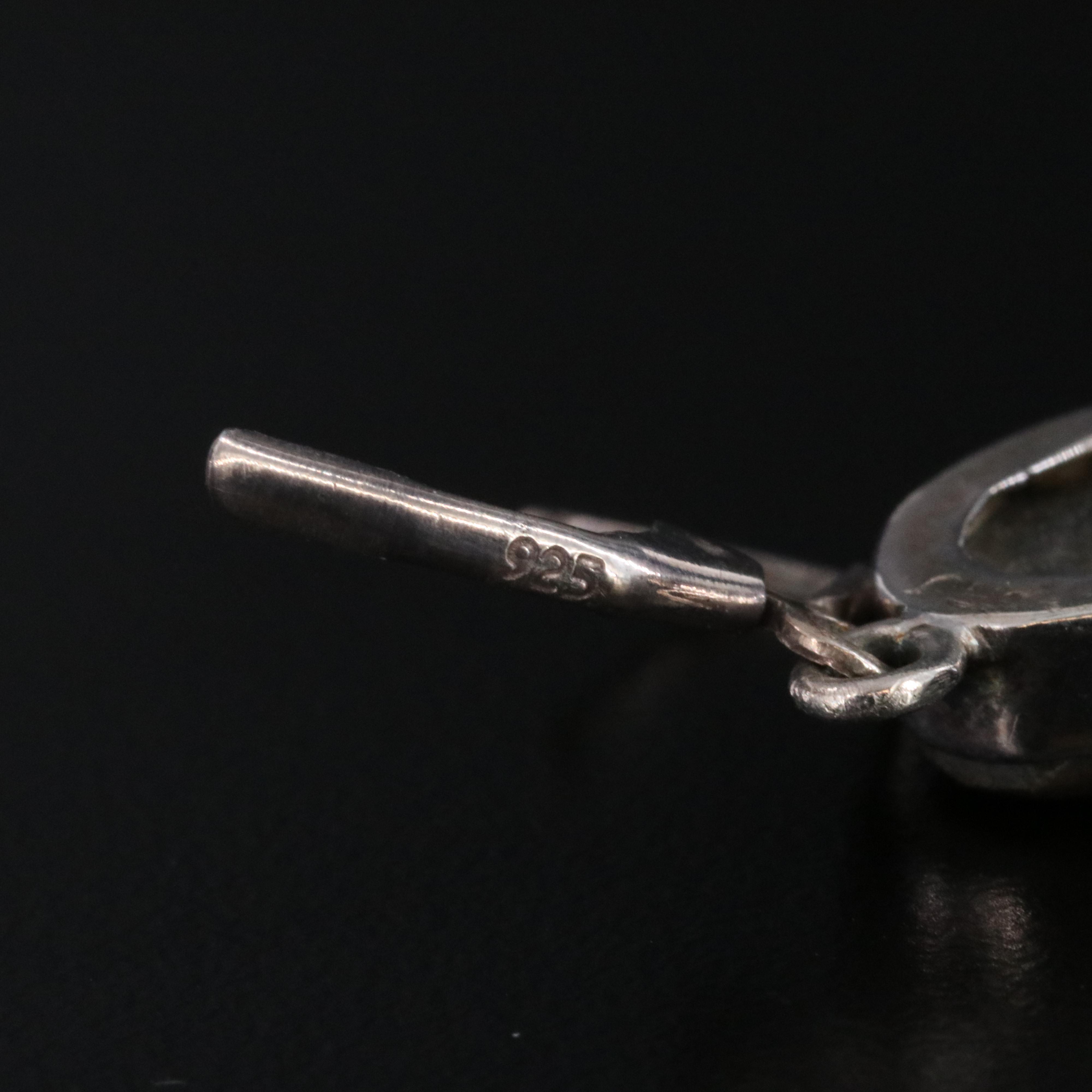 Sterling Ammolite Doublet Earrings