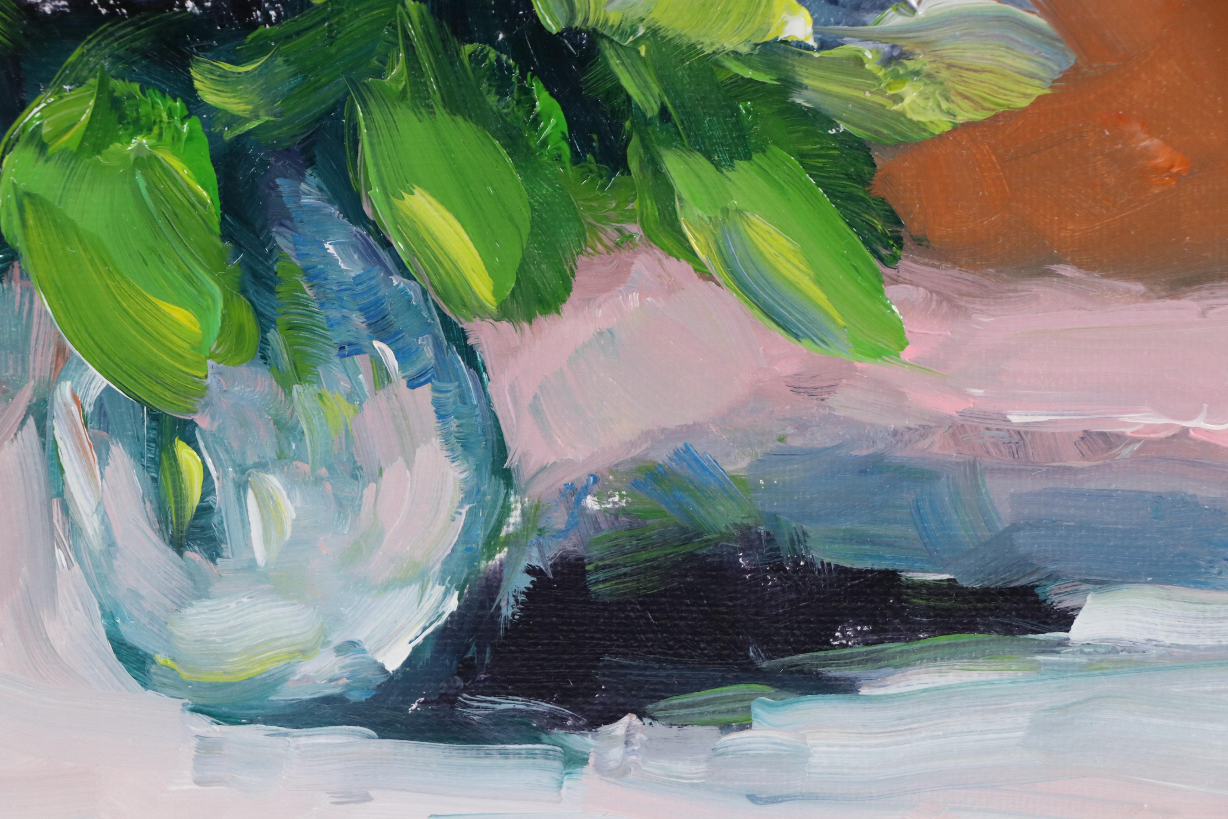 José M. Lima Floral Still Life Oil Painting, 2025