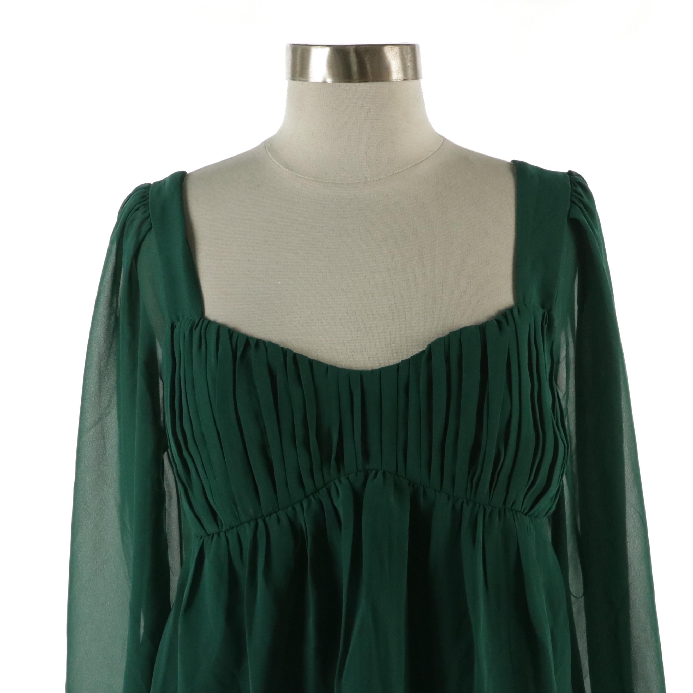 J. Crew Three-Button Jacket and Abercrombie & Fitch Blouse