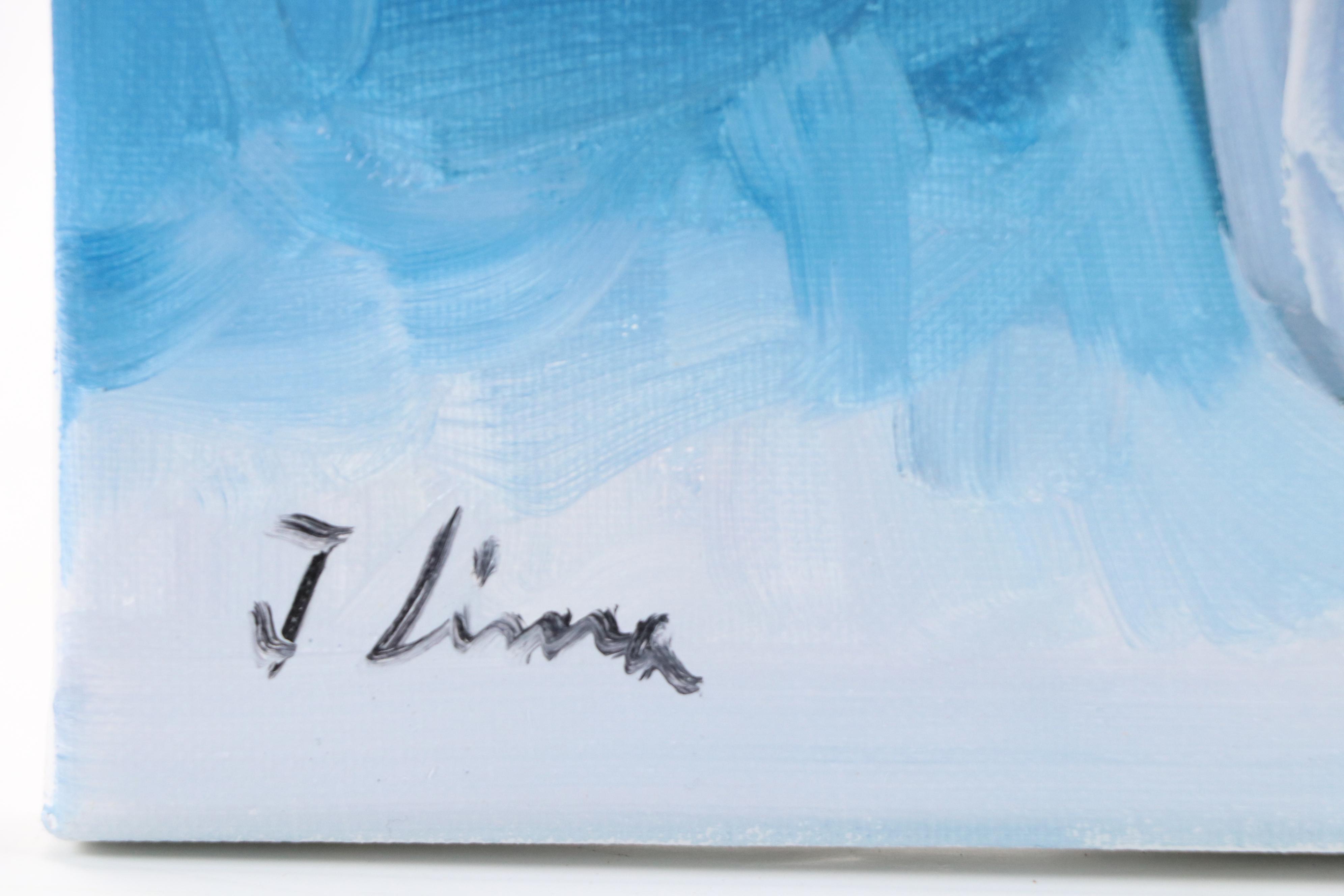 José M. Lima Floral Still Life Oil Painting, 2025