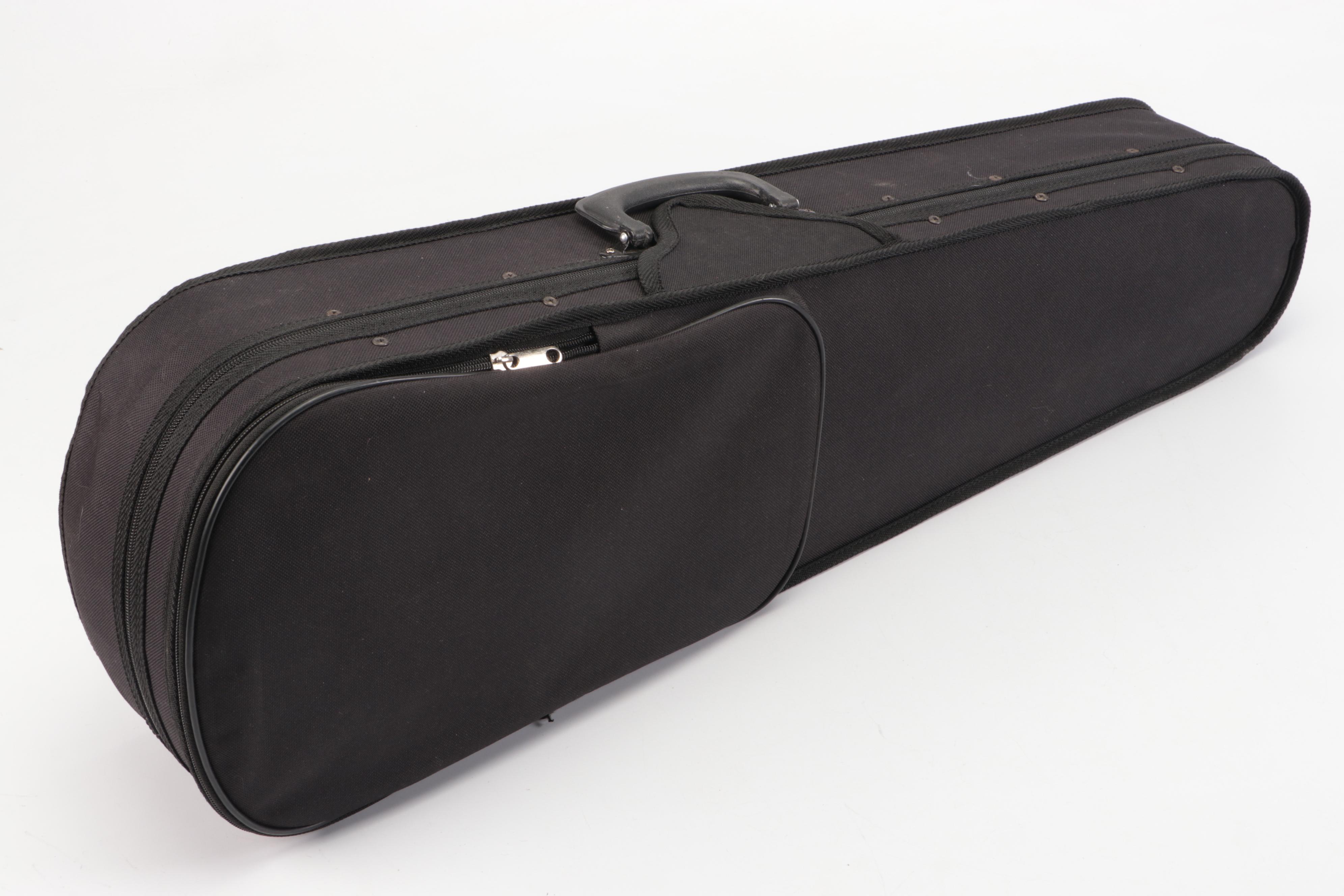 Rothenberg Violin with Pickup, Canvas Travel Case and Accessories